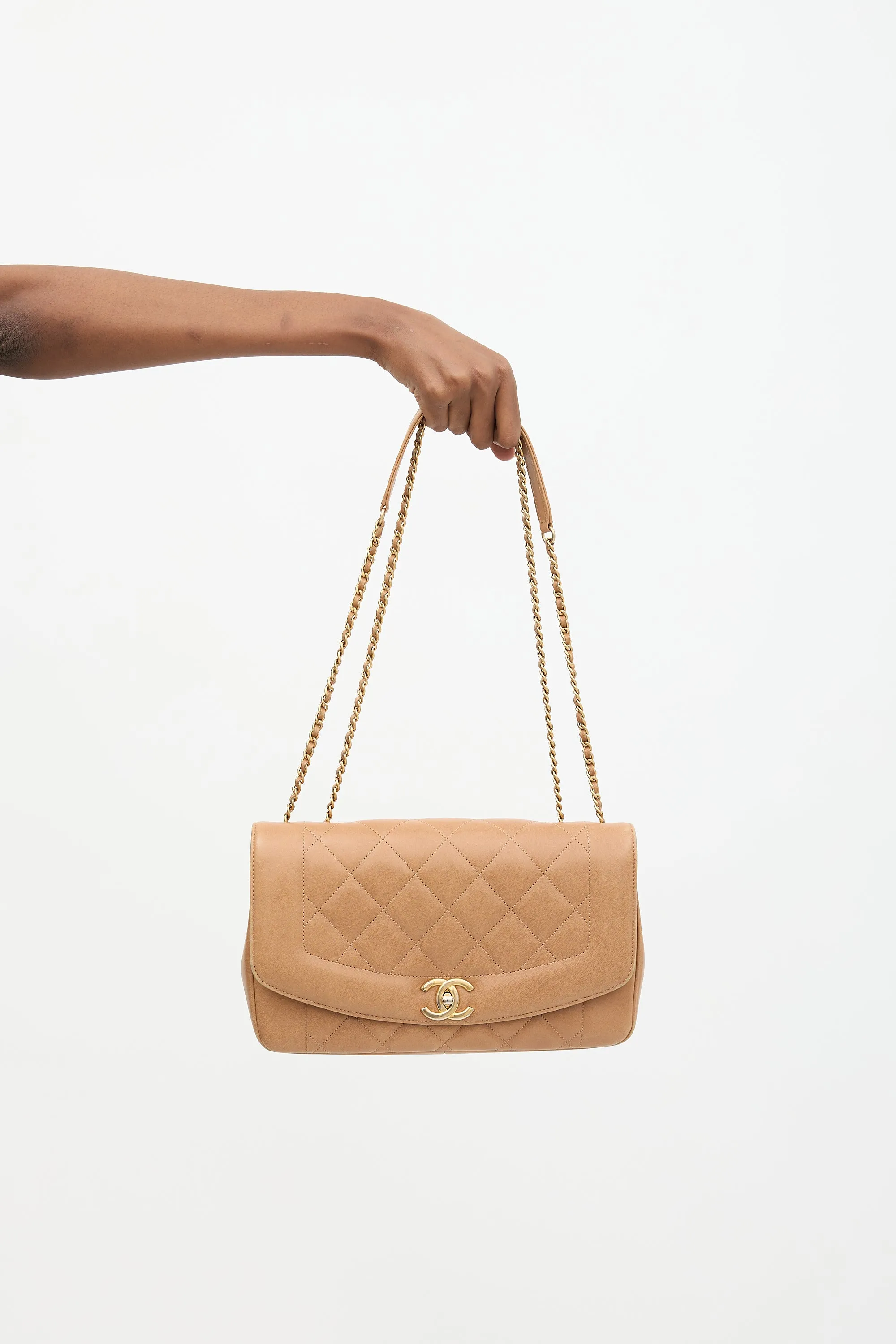 2014 Leather Diana Reissue Flap Bag sold by VSP Consignment product image thumbnail 2