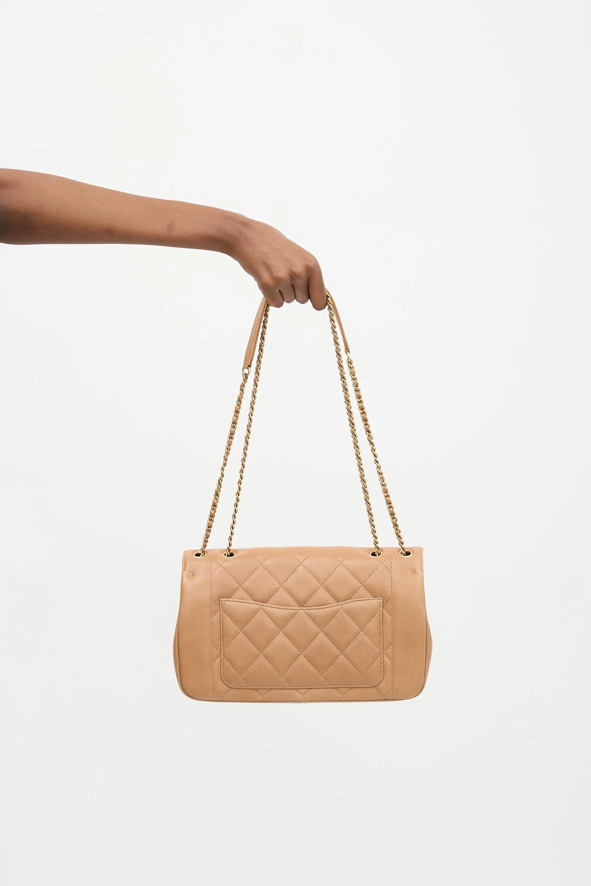 2014 Leather Diana Reissue Flap Bag sold by VSP Consignment product image thumbnail 4
