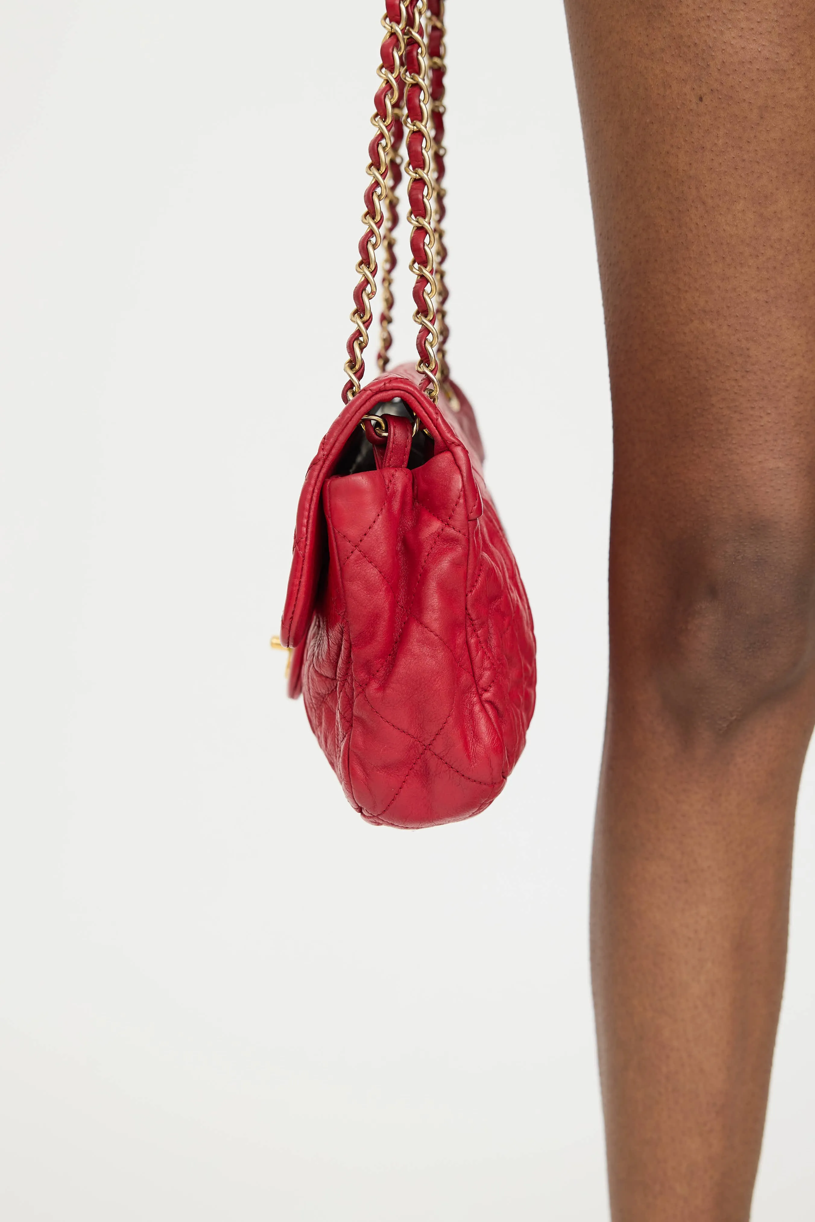 2011 Leather Coco Pleats Bag sold by VSP Consignment product image thumbnail 5