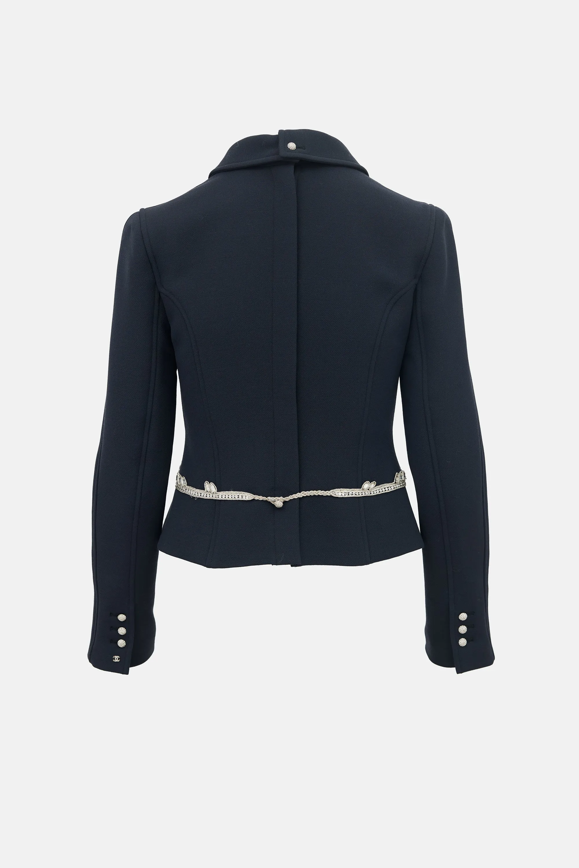 FW 2002 Wool Embellished Jacket sold by VSP Consignment product image thumbnail 4