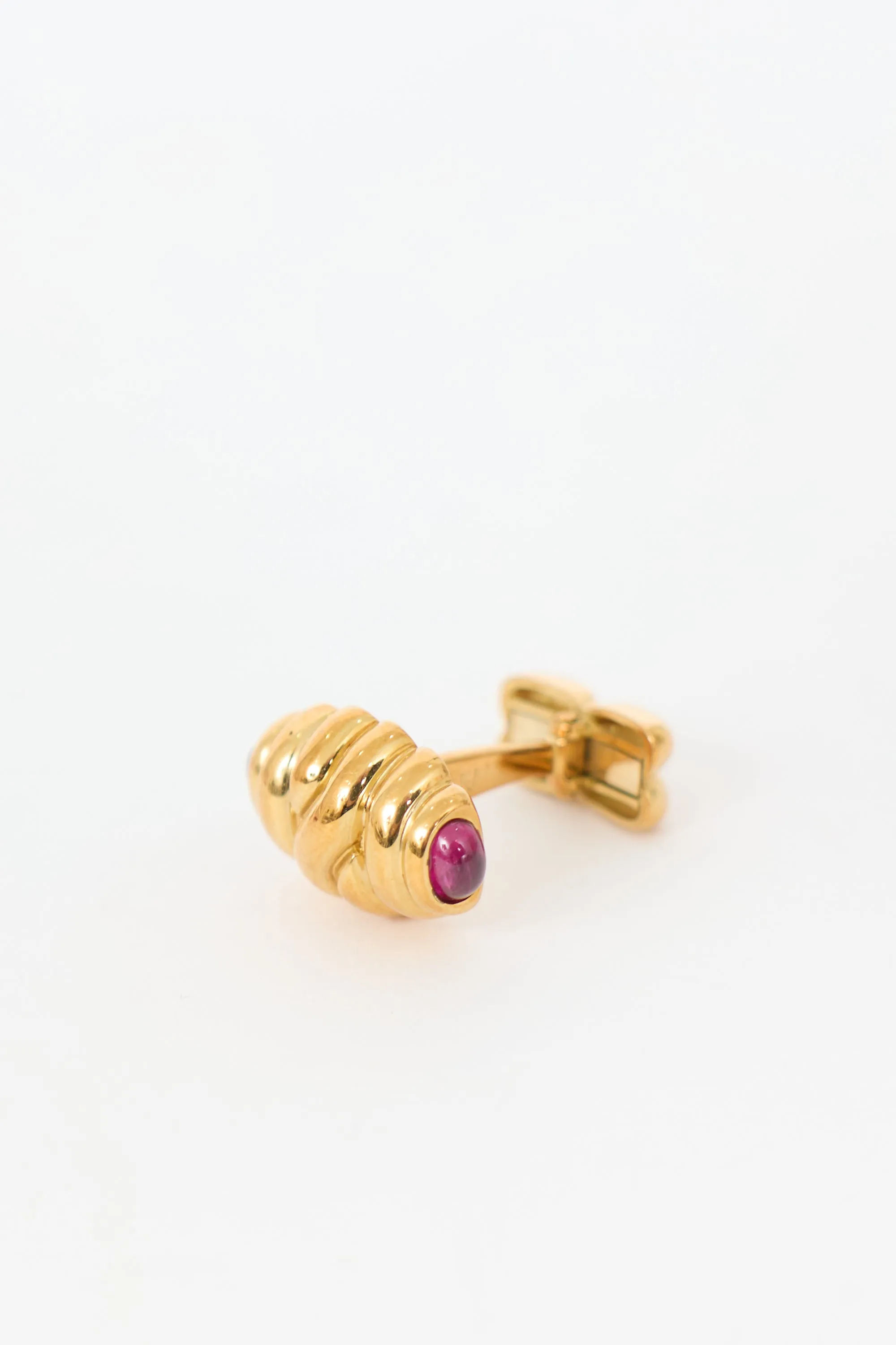 18K Gold & Gemstone Cuff Links sold by VSP Consignment product image thumbnail 4