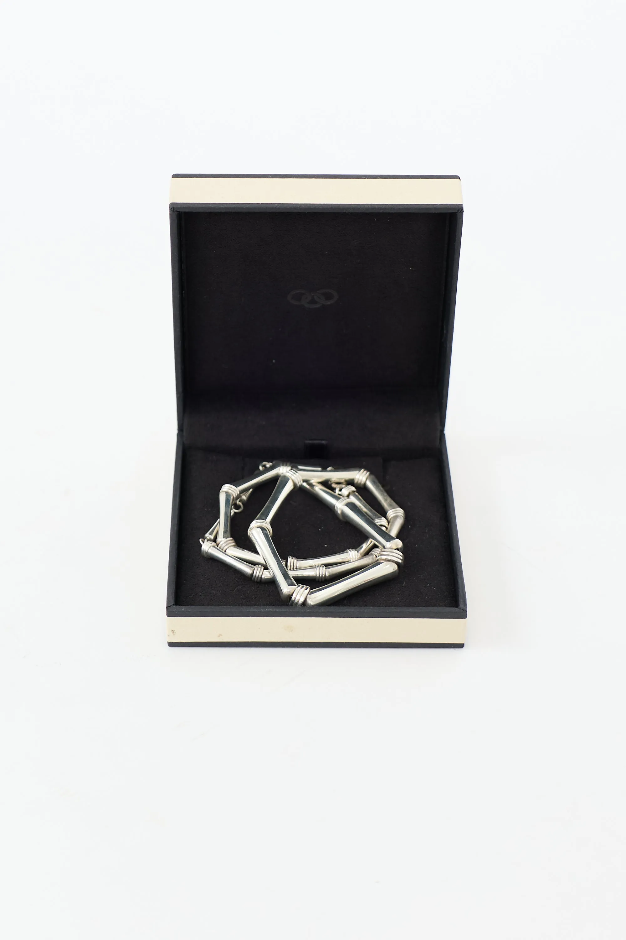 Sterling Silver Bamboo Necklace sold by VSP Consignment product image thumbnail 3