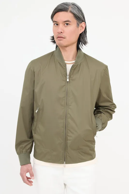 Nylon Bomber Jacket sold by VSP Consignment