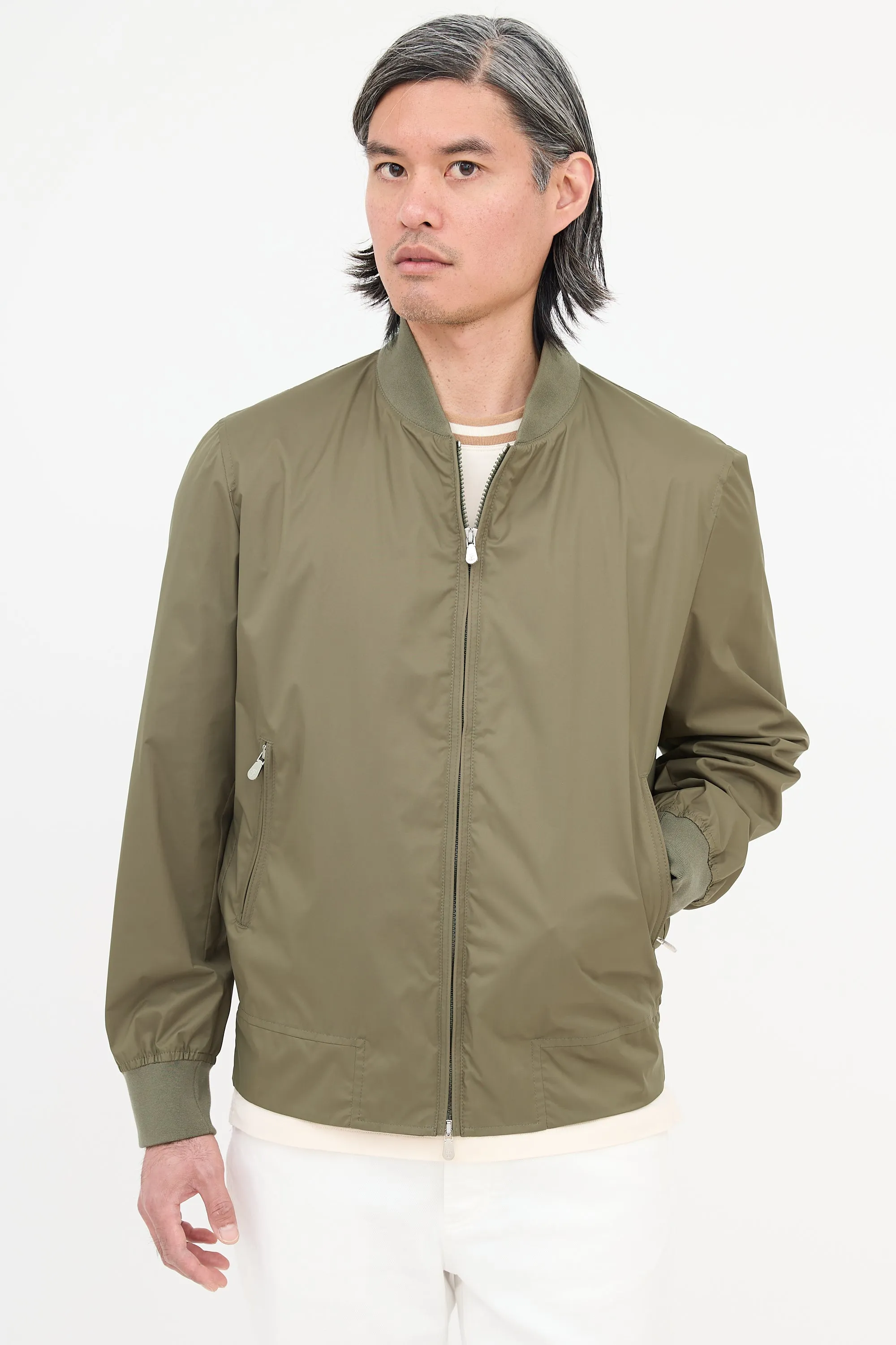 Nylon Bomber Jacket sold by VSP Consignment
