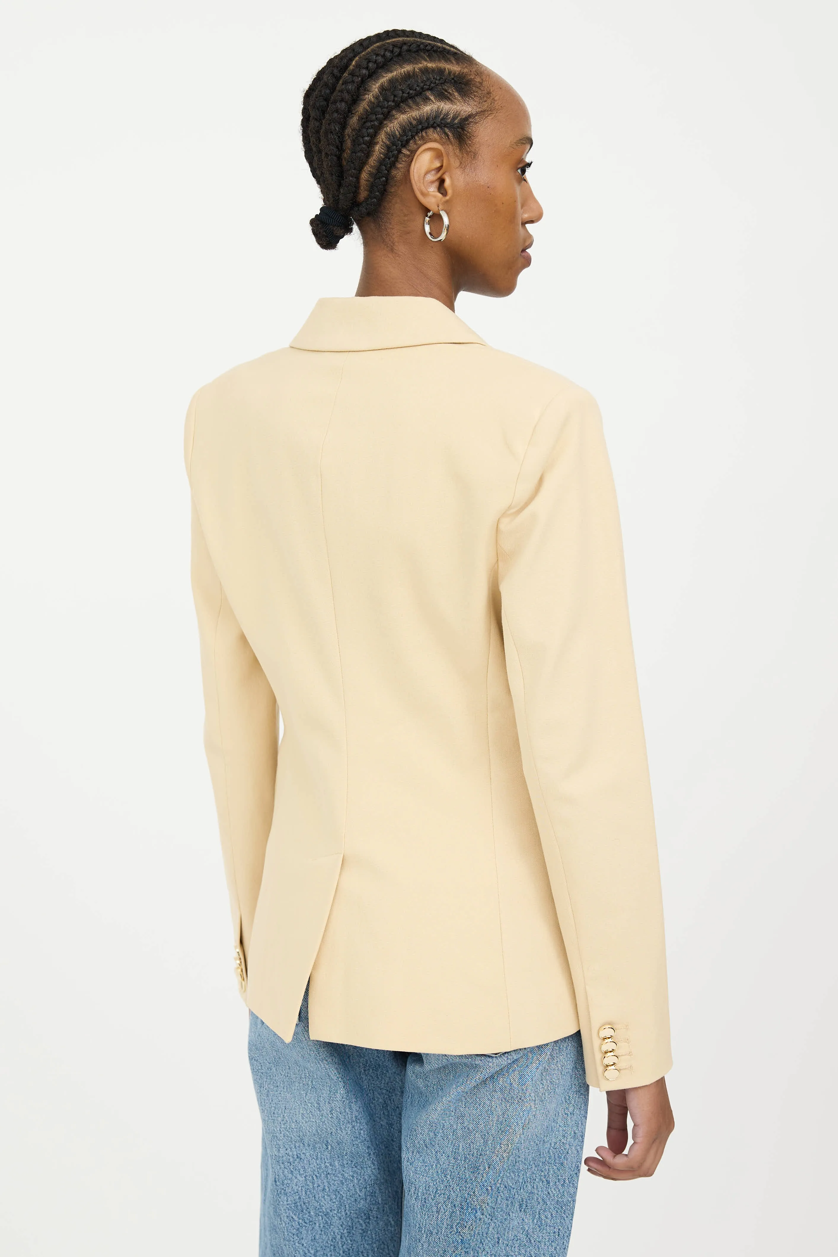 Peak Lapel Blazer sold by VSP Consignment product image thumbnail 4