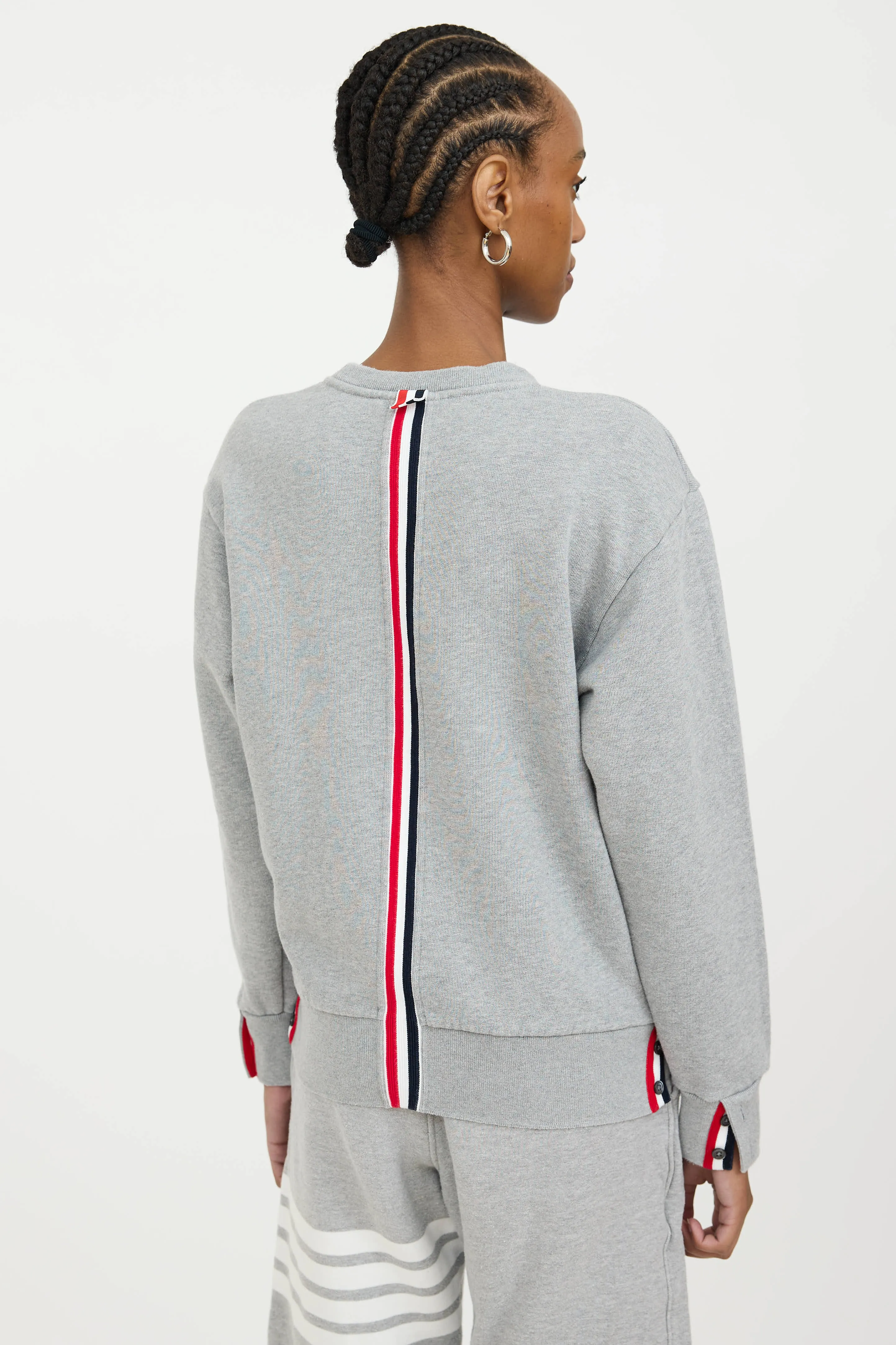 Webbed Striped Sweatshirt sold by VSP Consignment product image thumbnail 4