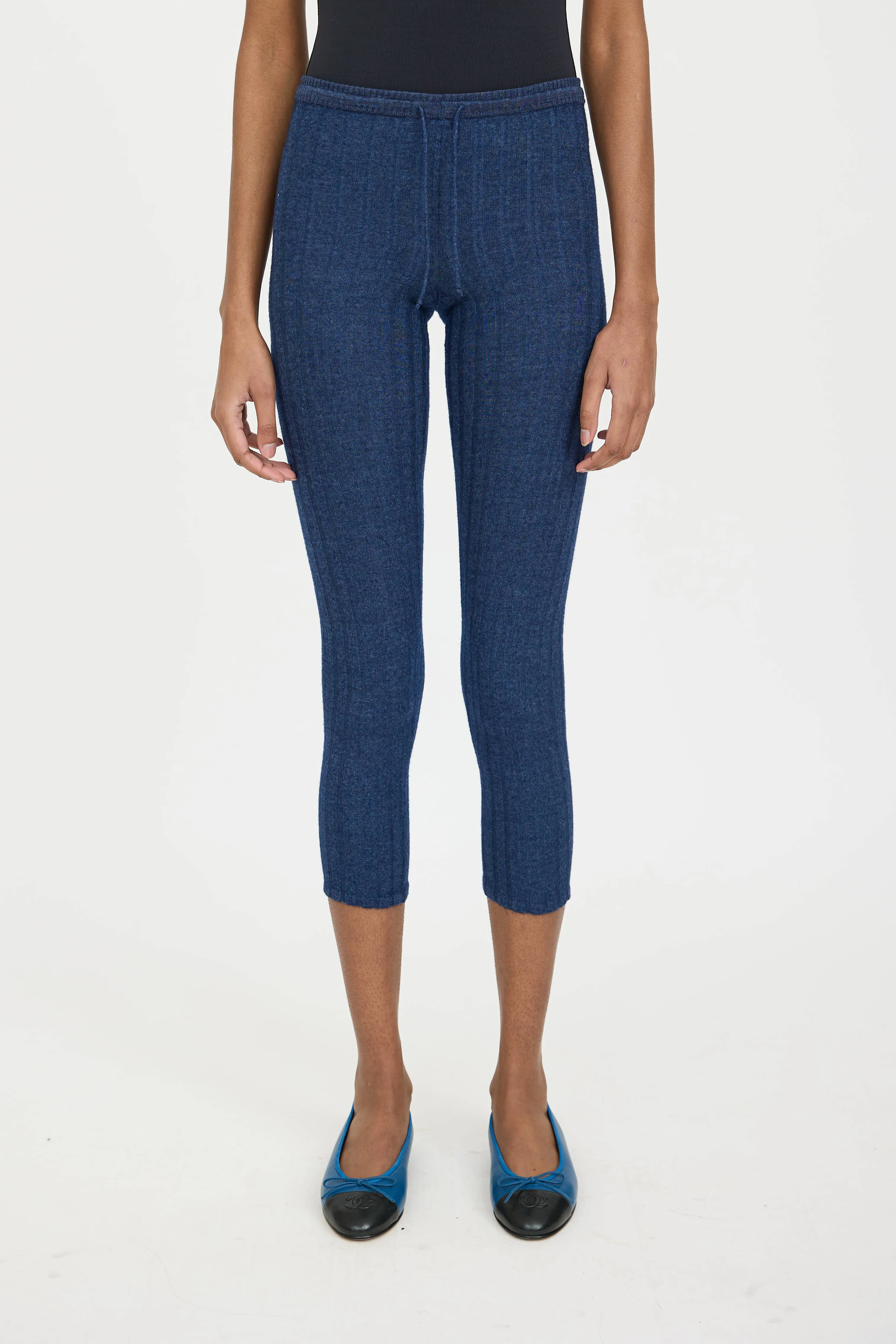 Wool Knit Logo Pants sold by VSP Consignment