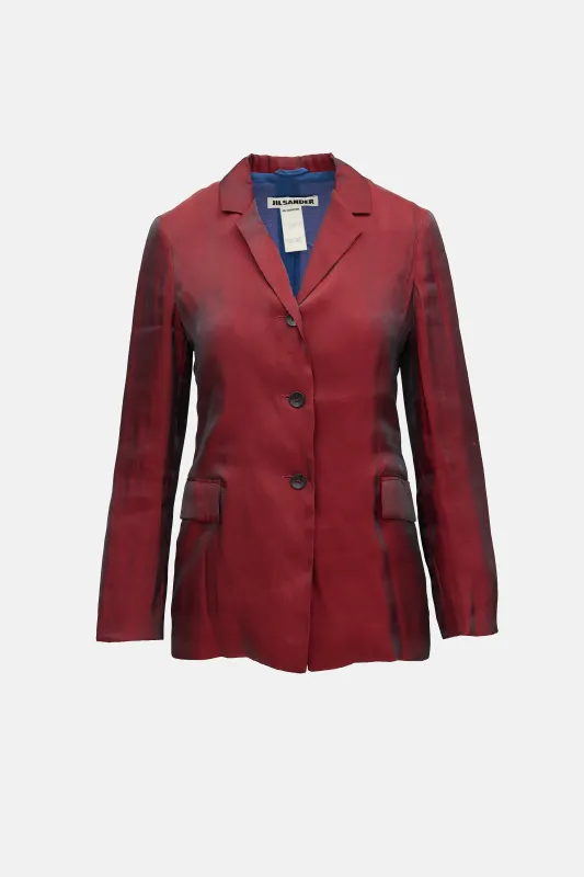 Iridescent Blazer made by Jil Sander