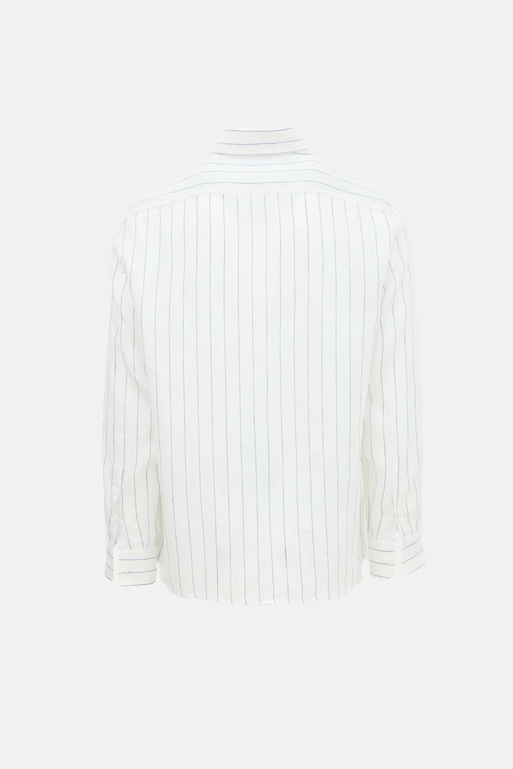 Linen Stripe Shirt sold by VSP Consignment product image thumbnail 2