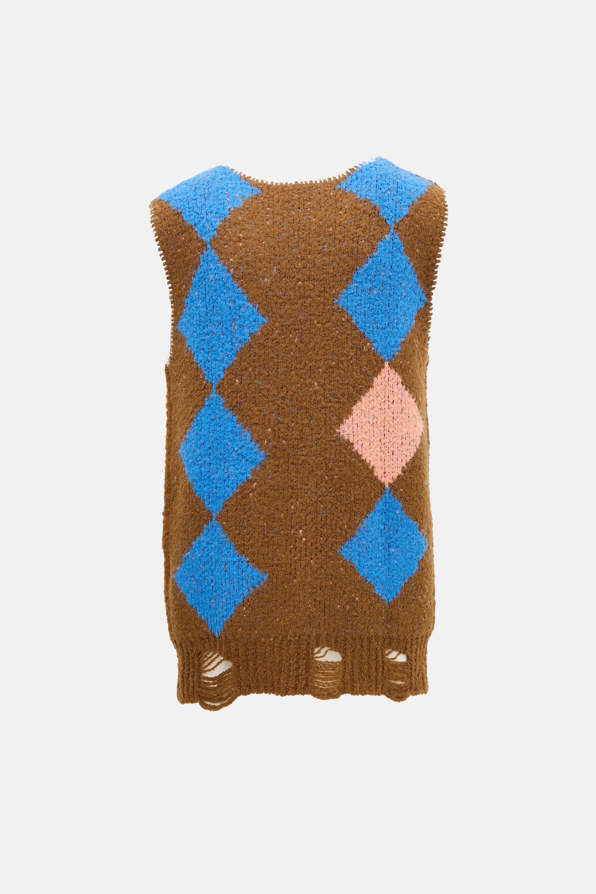 Wool Daria Diamond Vest sold by VSP Consignment product image thumbnail 2