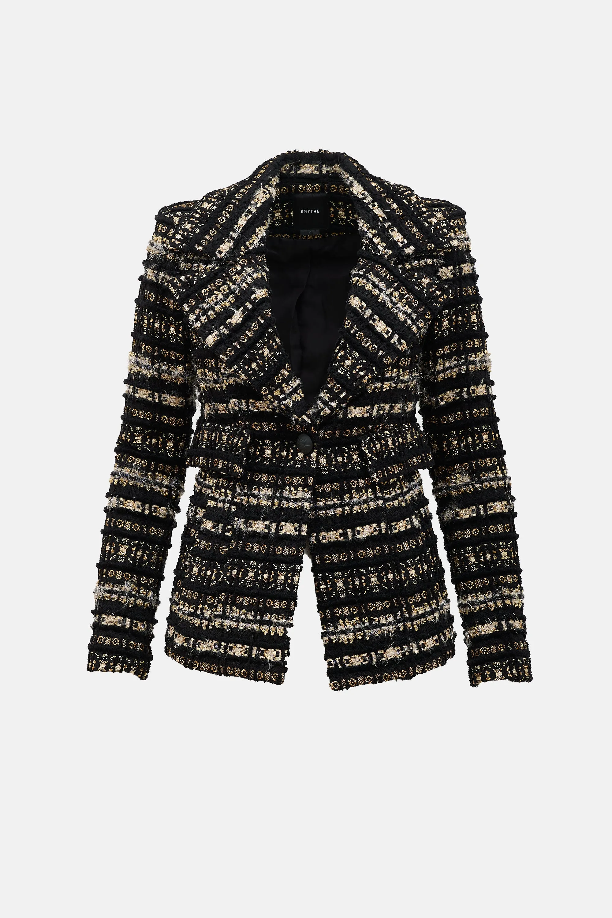 Metallic Bouclé Blazer sold by VSP Consignment