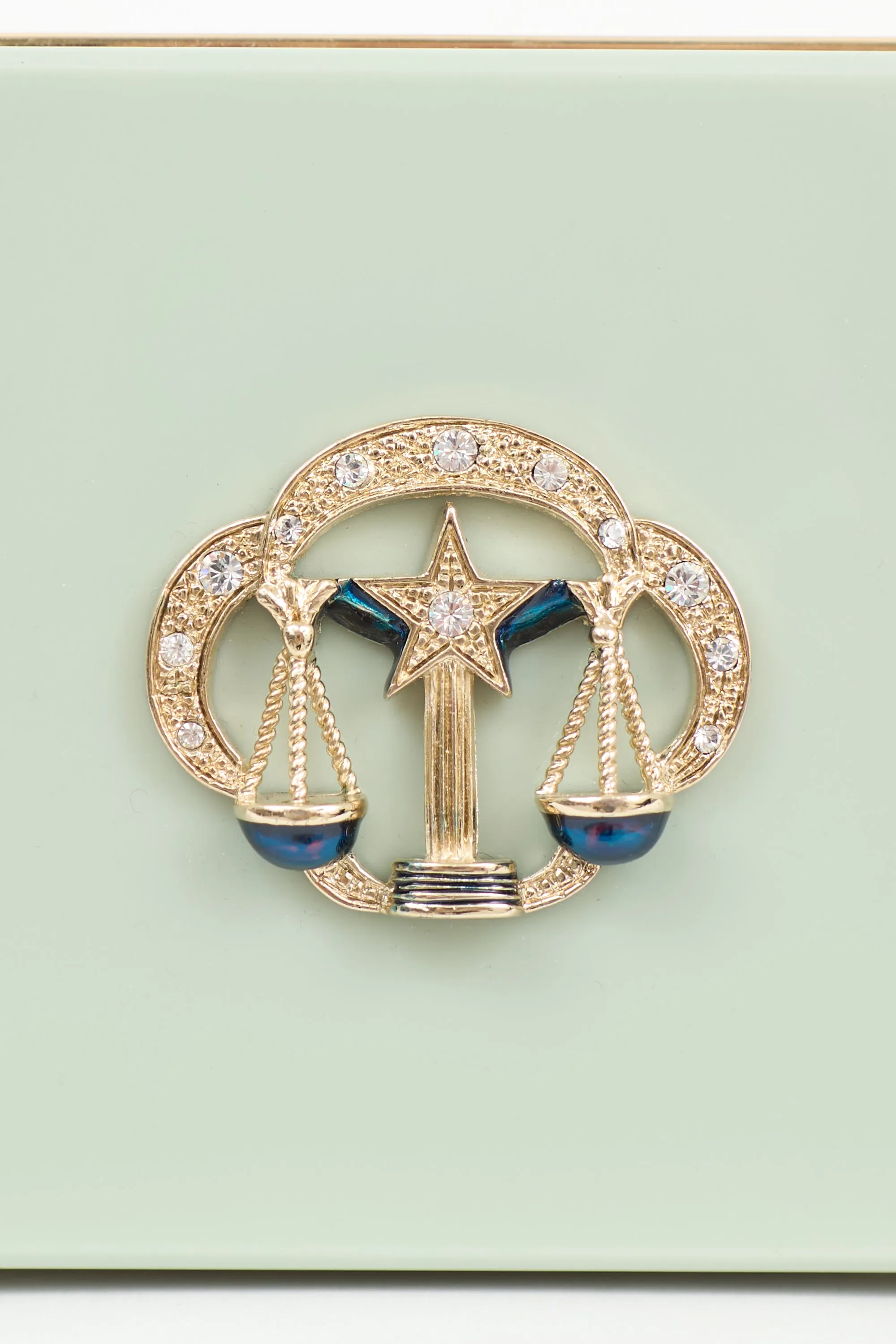 Libra Clutch sold by VSP Consignment product image thumbnail 2