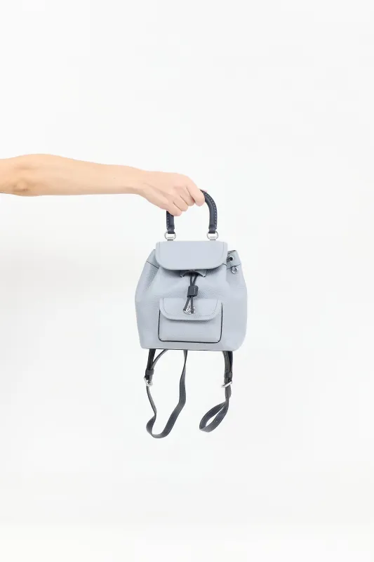 Leather Riya 21 Backpack sold by VSP Consignment