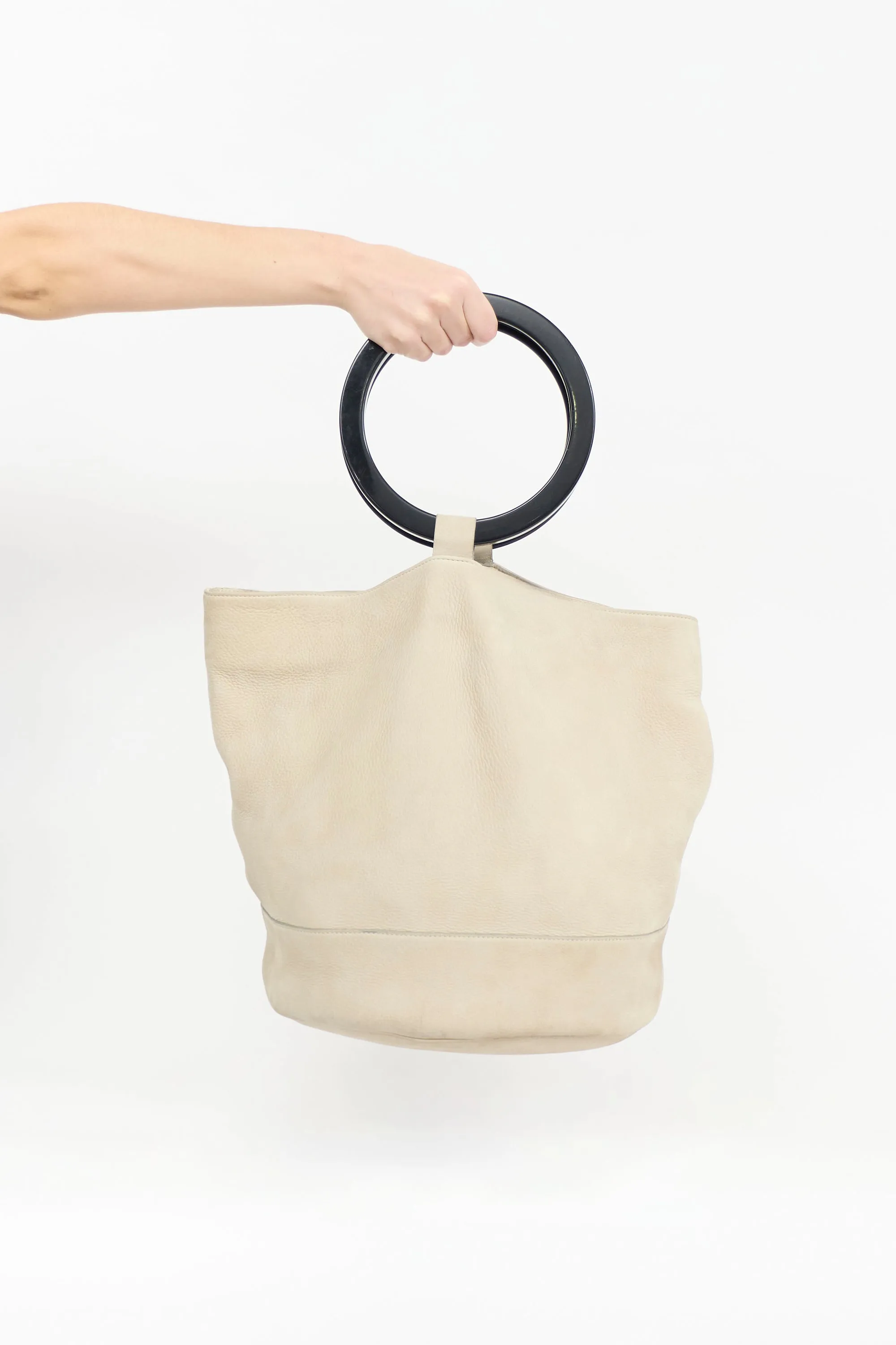 Leather Large Bonsai Bucket Tote sold by VSP Consignment product image thumbnail 2