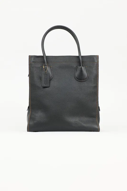 Leather Cashin Carry Tote sold by VSP Consignment