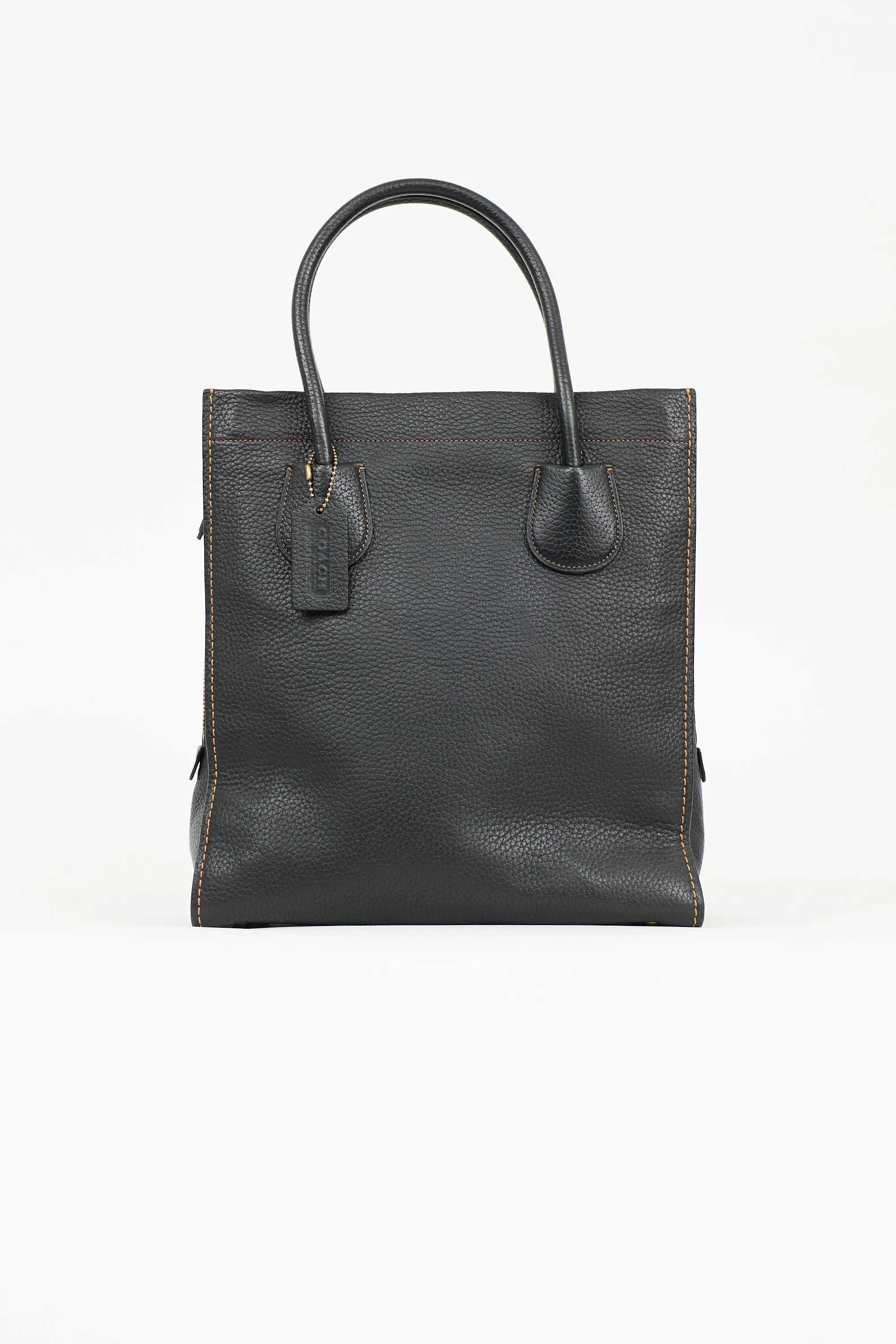 Leather Cashin Carry Tote sold by VSP Consignment