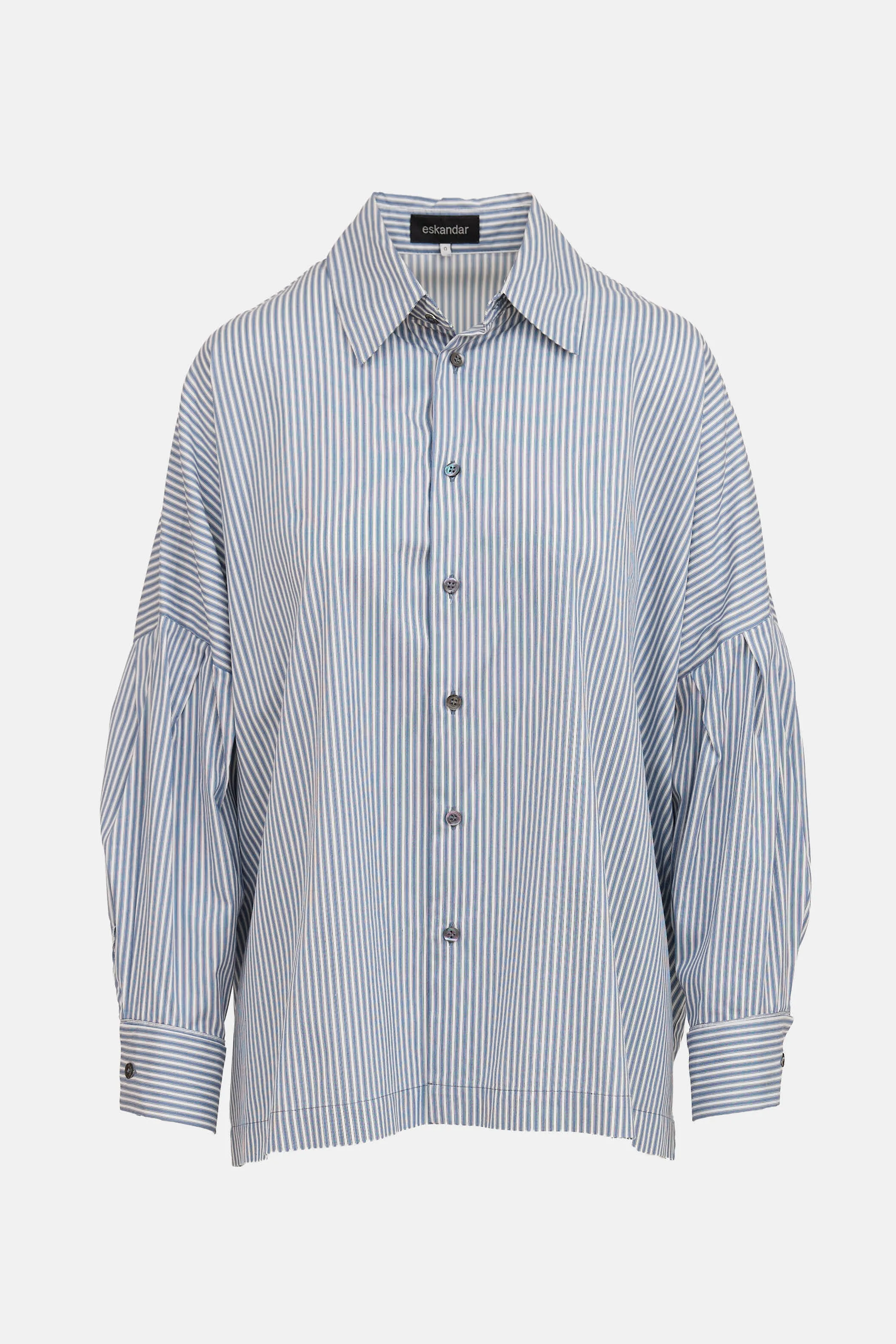 Striped Button Up Top sold by VSP Consignment