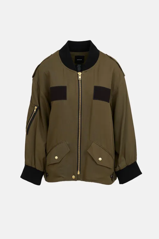 Oversized Bomber Jacket sold by VSP Consignment