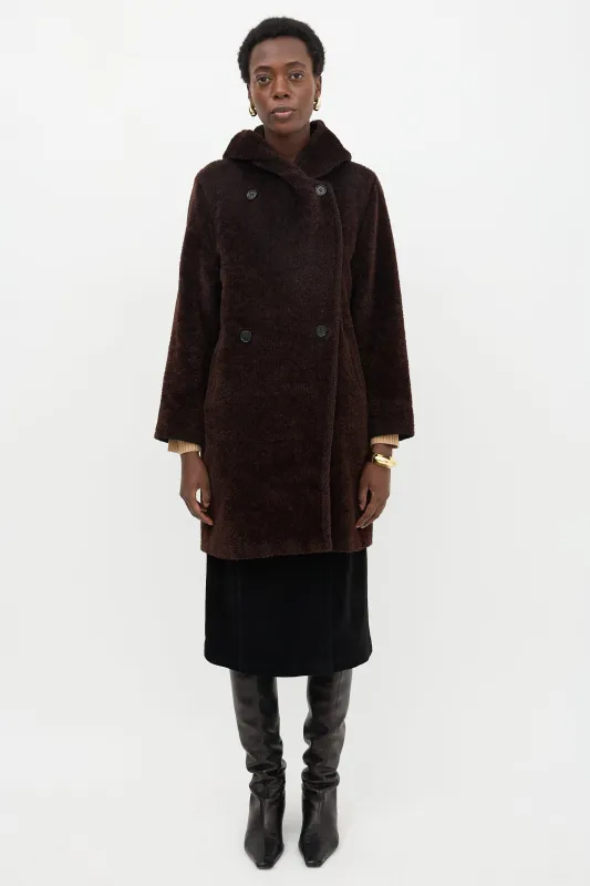Wool Hooded Coat sold by VSP Consignment