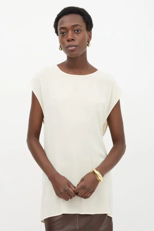Surplice Back Top made by The Row
