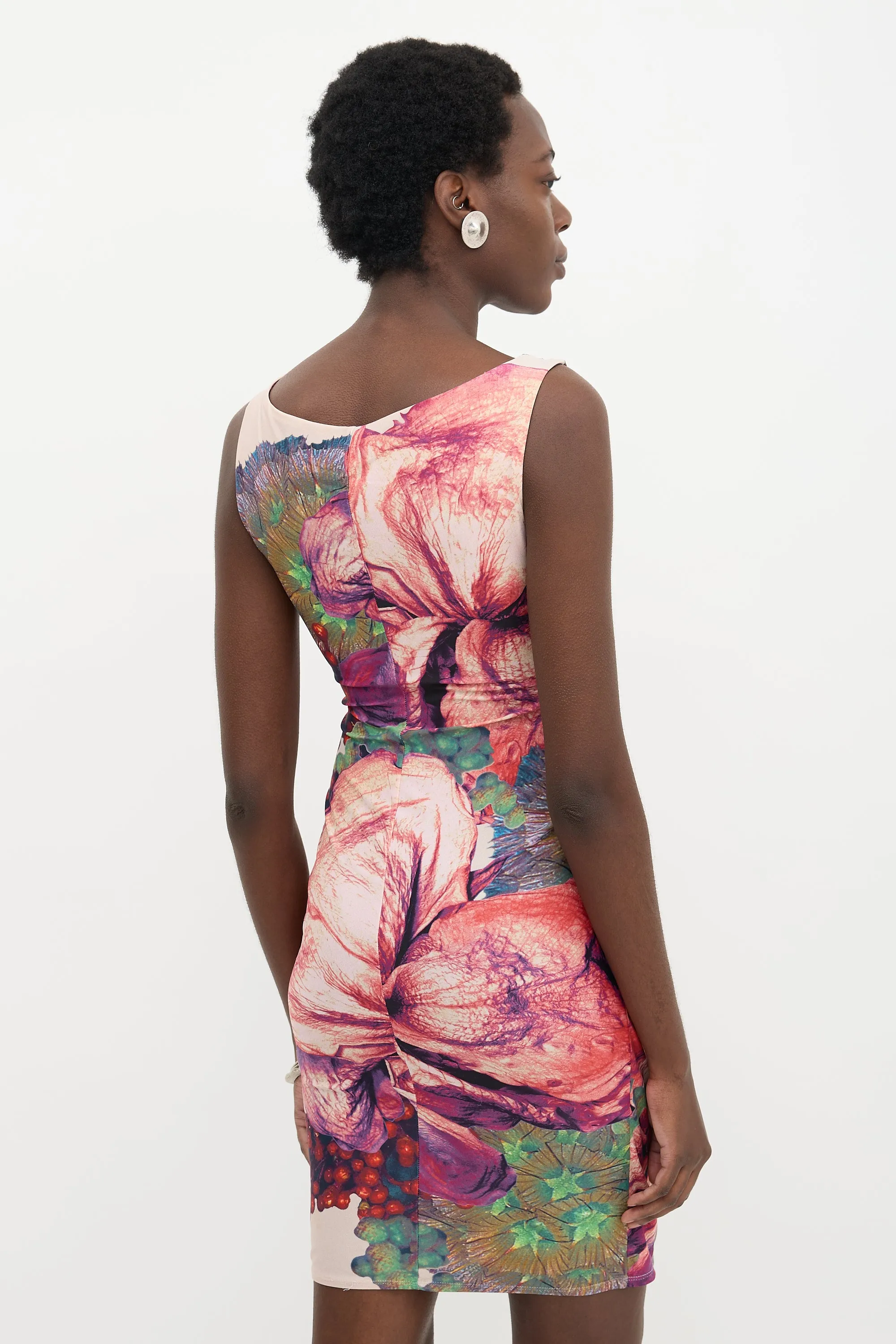 Printed Gathered Dress sold by VSP Consignment product image thumbnail 4