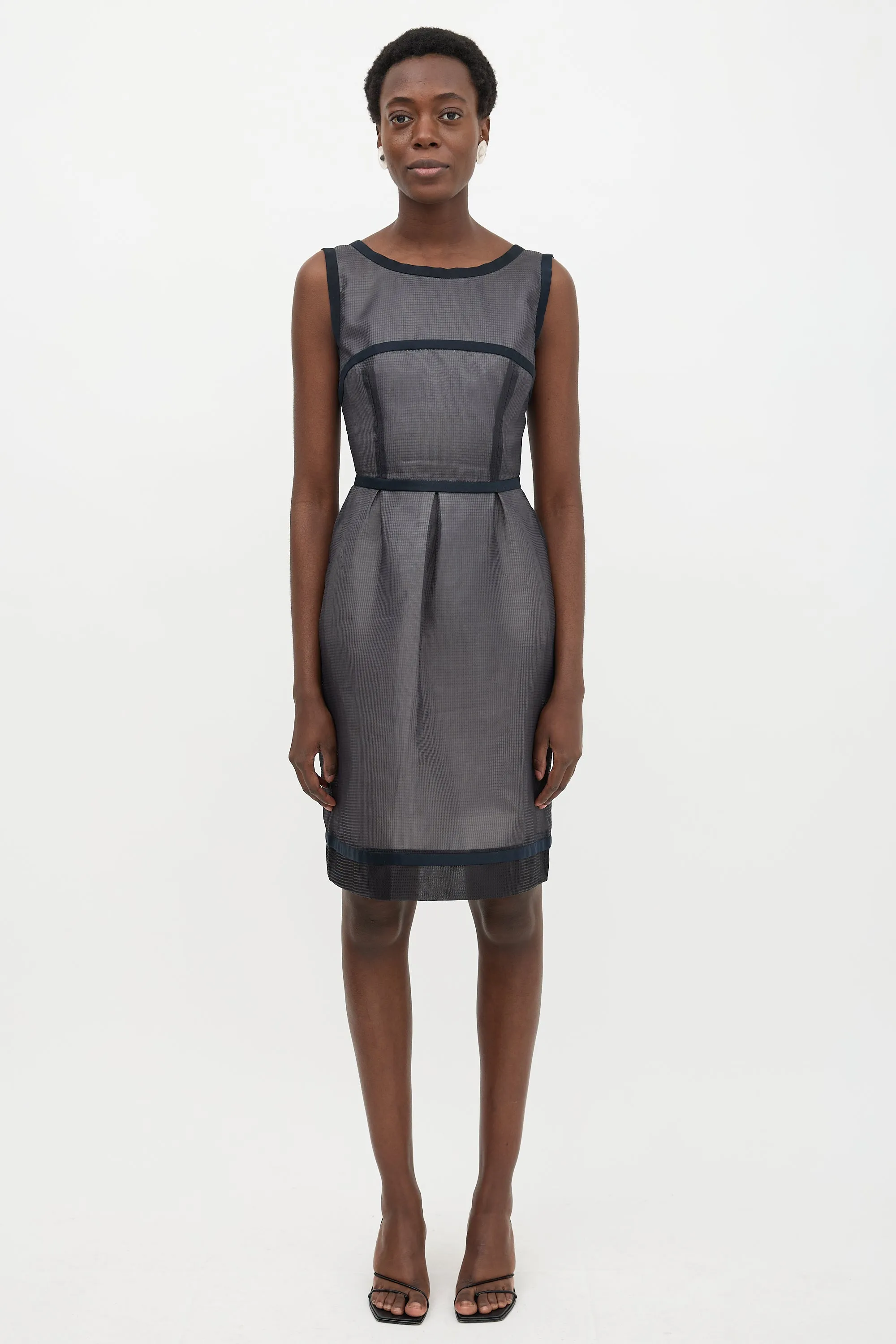 Textured Organza A-Line Dress sold by VSP Consignment