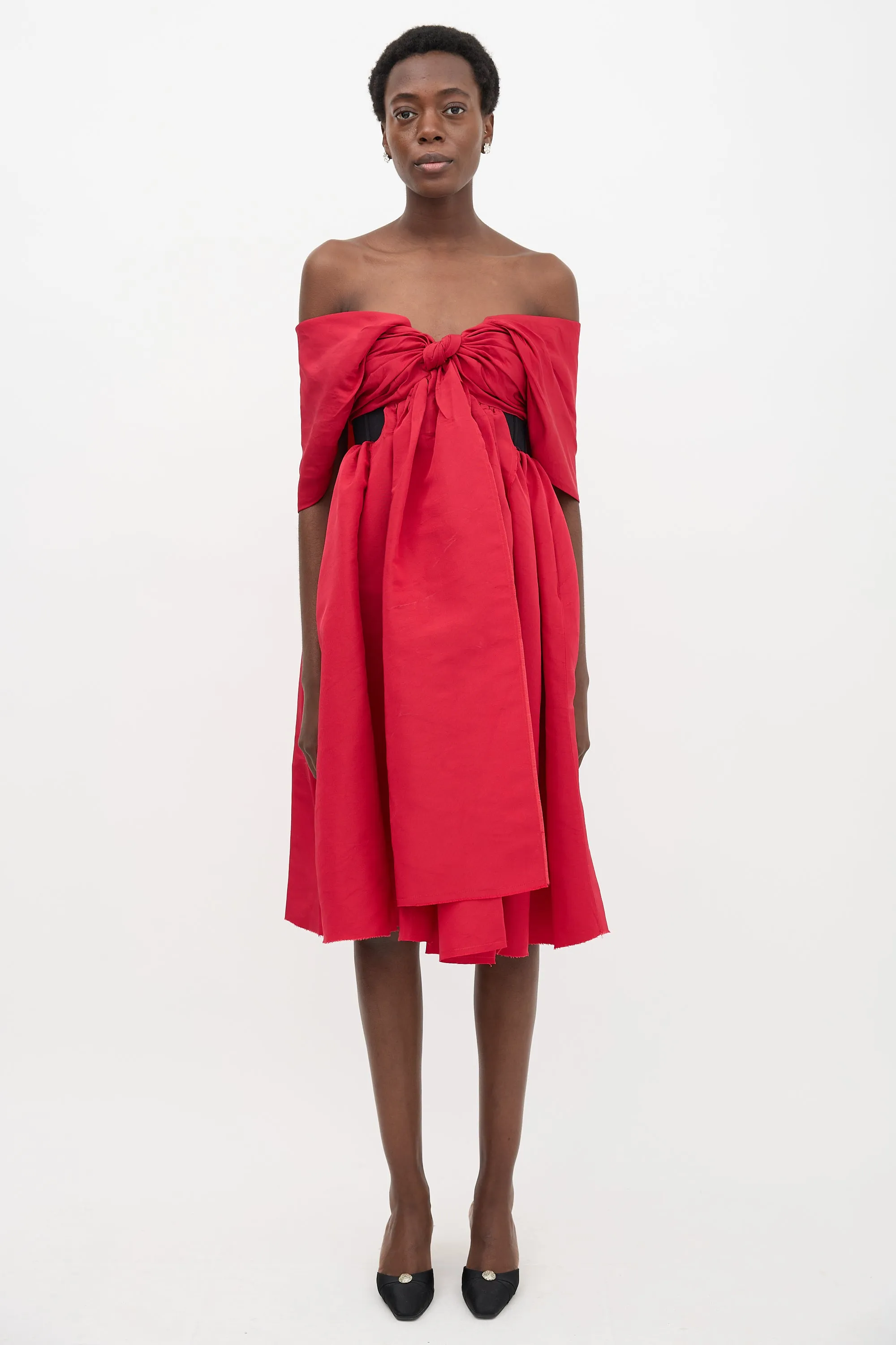 Fall 2011 Asymmetric Bow Dress sold by VSP Consignment product image thumbnail 2