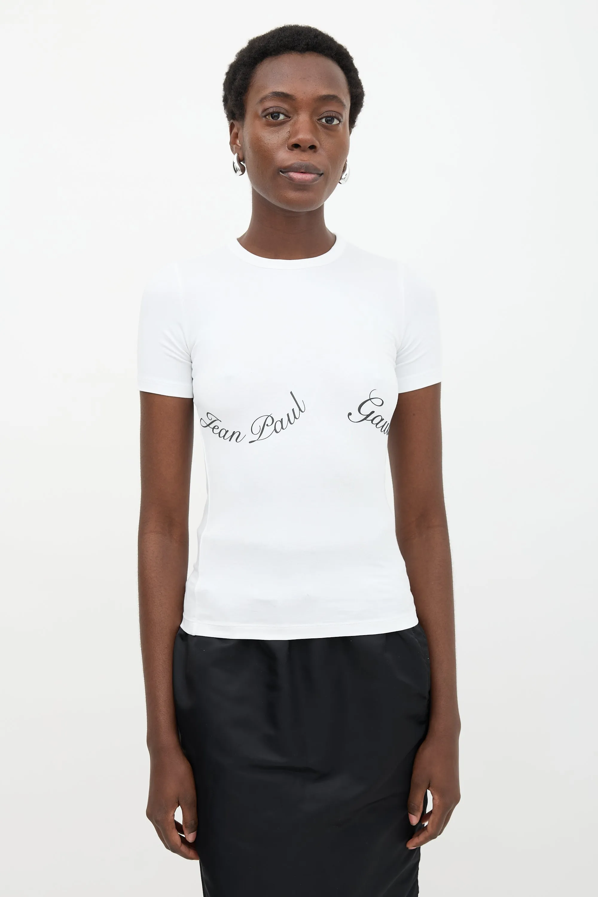Cursive Logo T-Shirt sold by VSP Consignment product image thumbnail 5