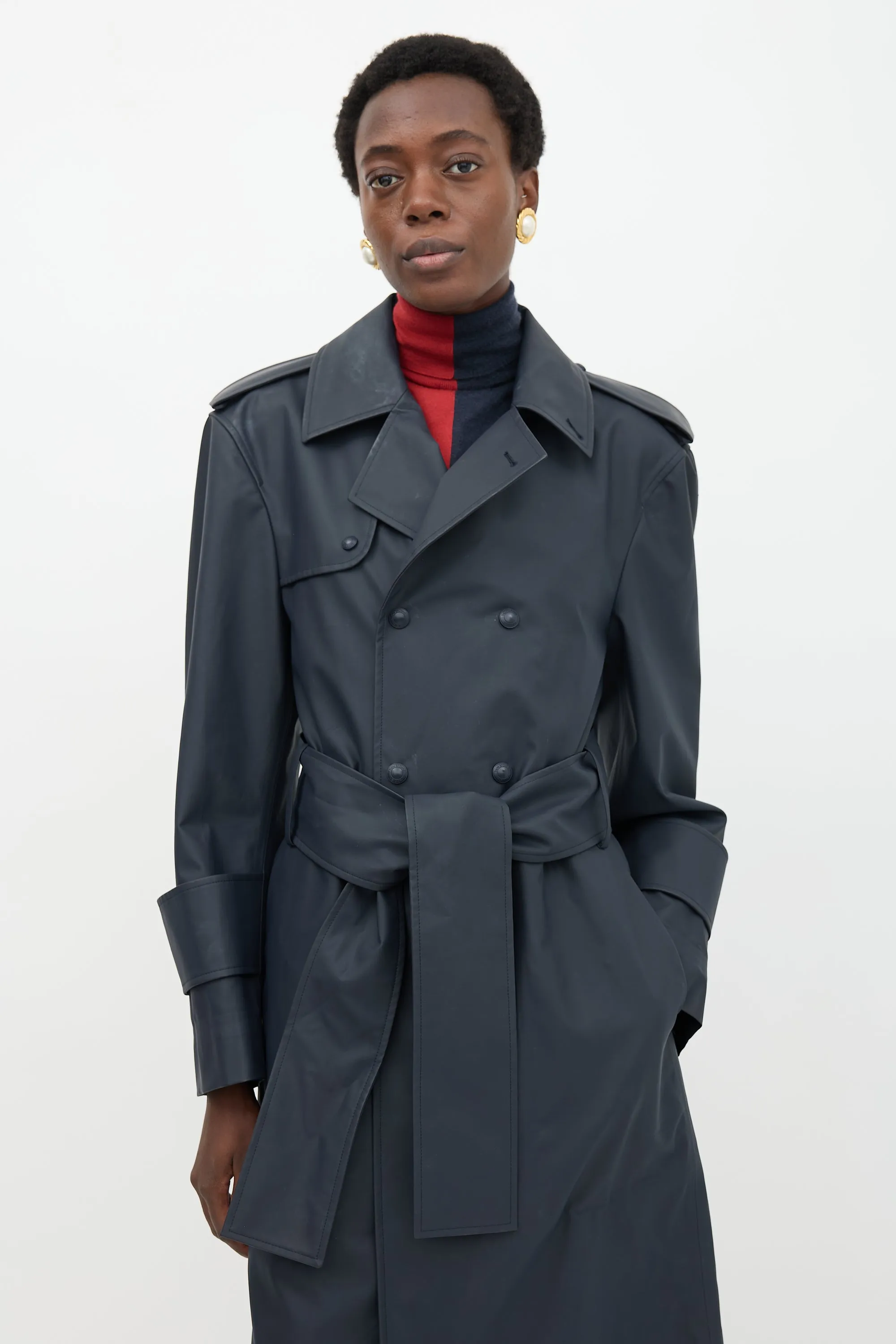 Waterproof Trench Coat sold by VSP Consignment product image thumbnail 2