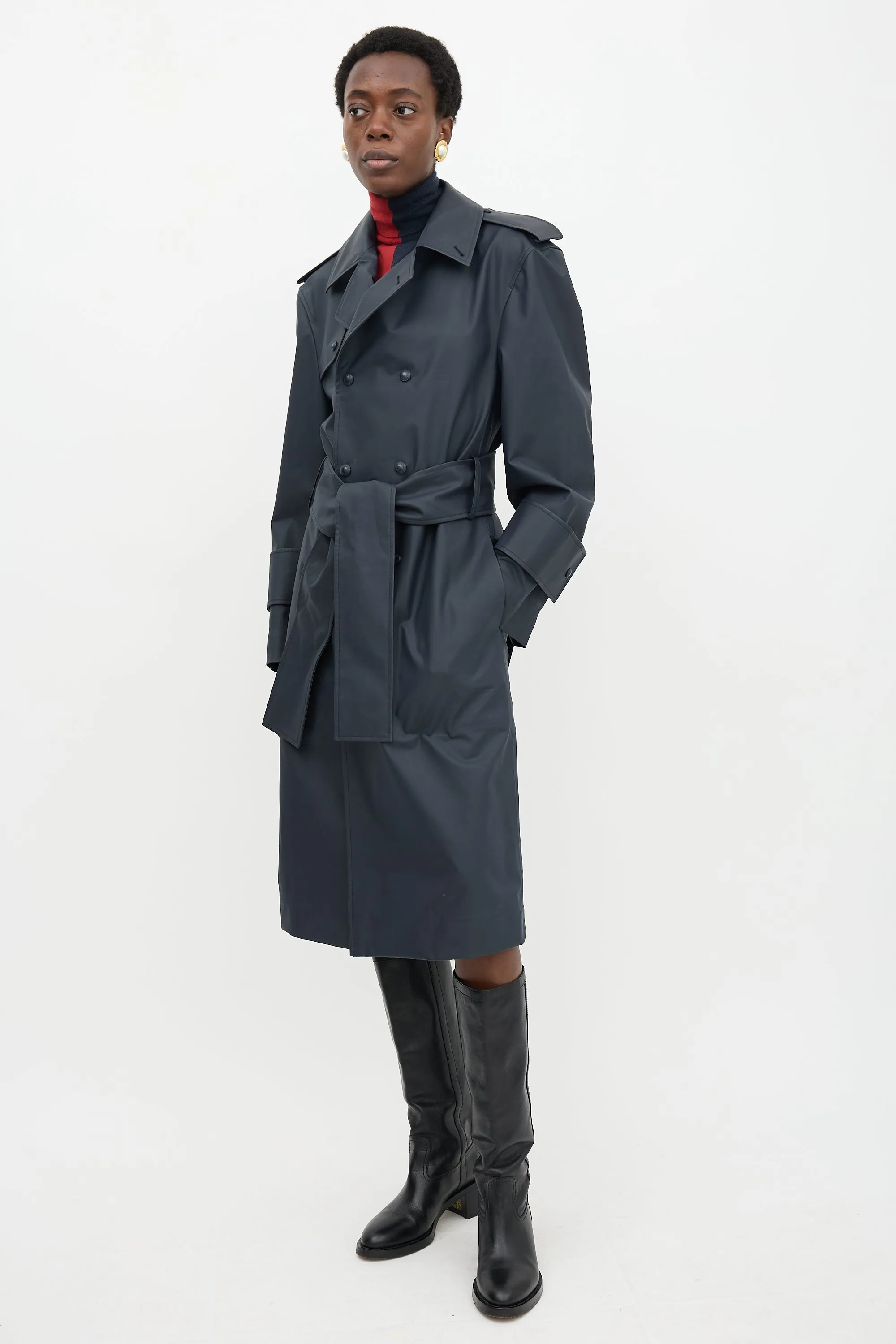 Waterproof Trench Coat sold by VSP Consignment product image thumbnail 3