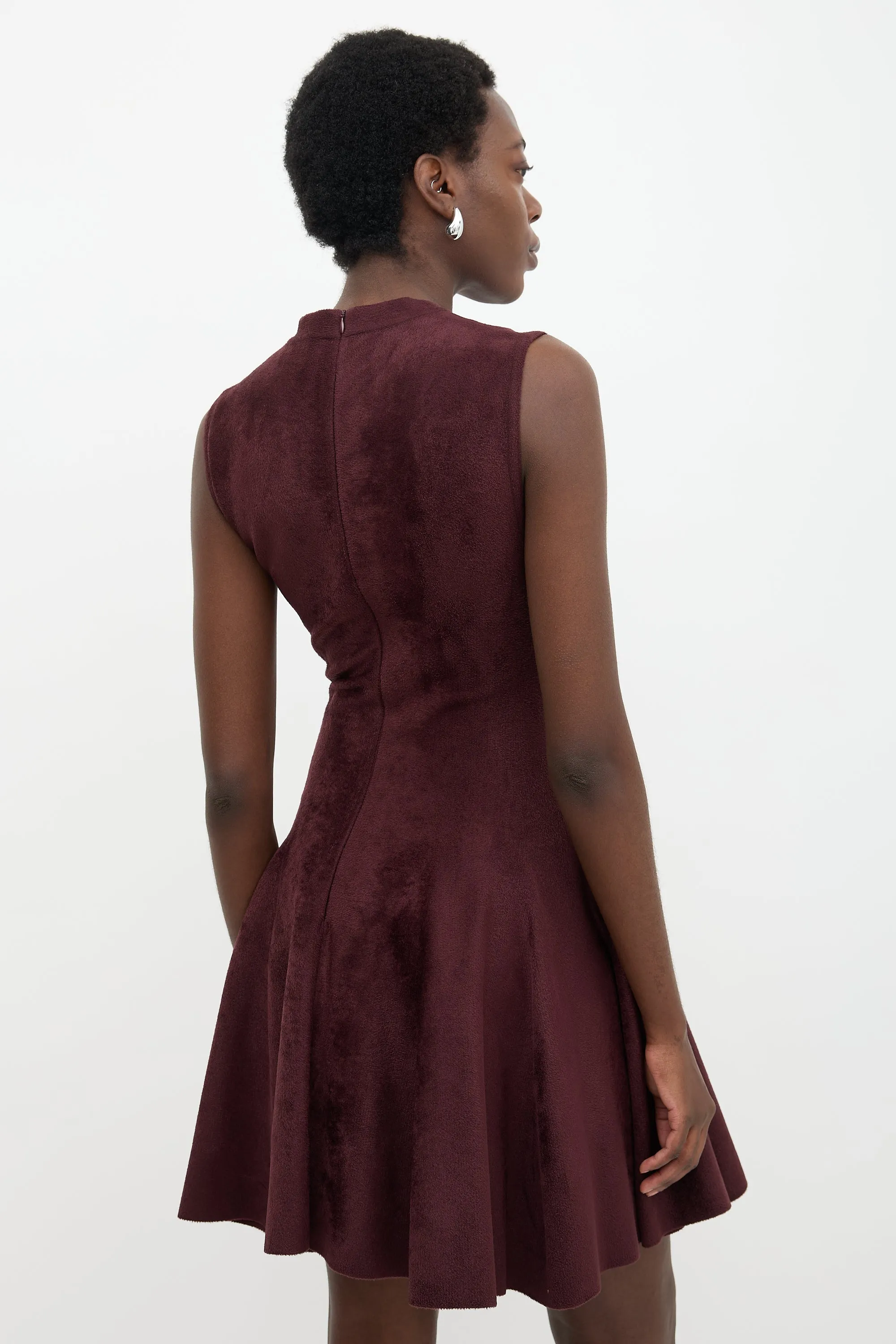 Velour Flare Dress sold by VSP Consignment product image thumbnail 4