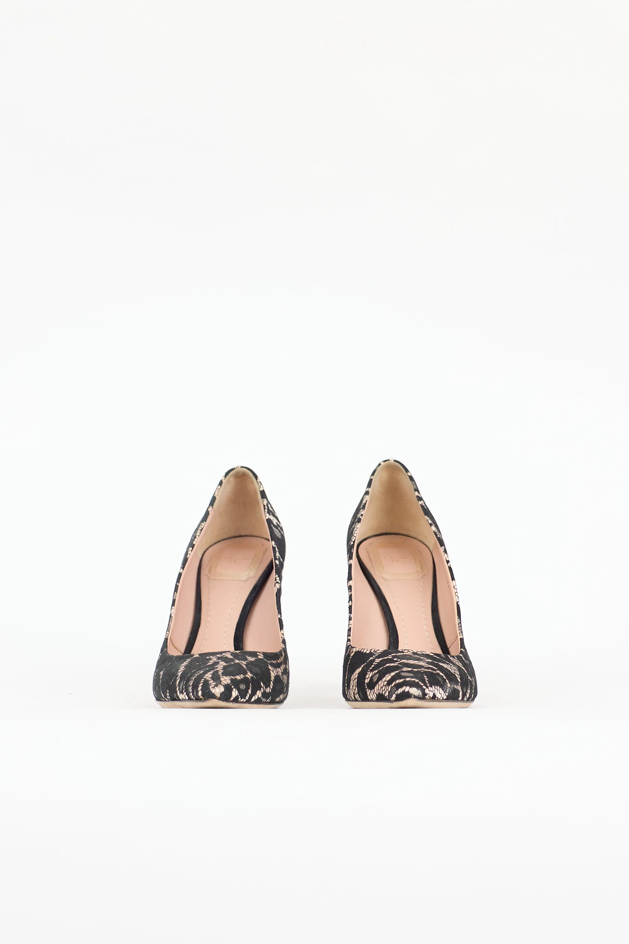 Satin Lace Pump sold by VSP Consignment product image thumbnail 3