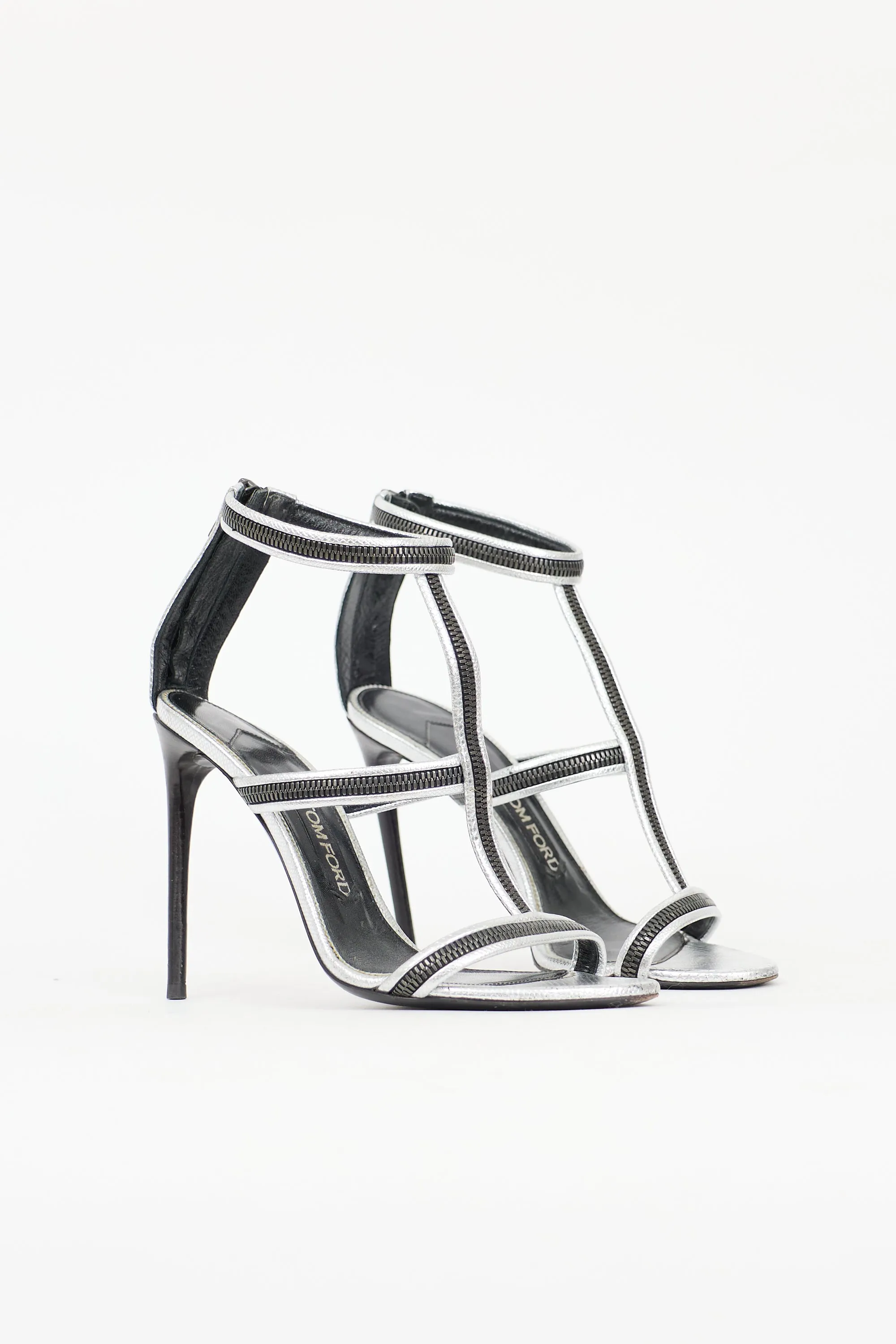 Leather Zipper Sandal sold by VSP Consignment product image thumbnail 2