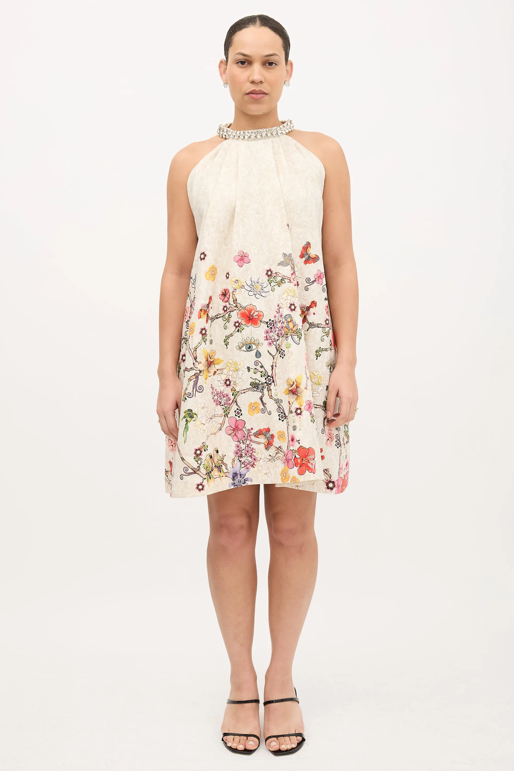 Floral Crystal Dress sold by VSP Consignment product image thumbnail 3