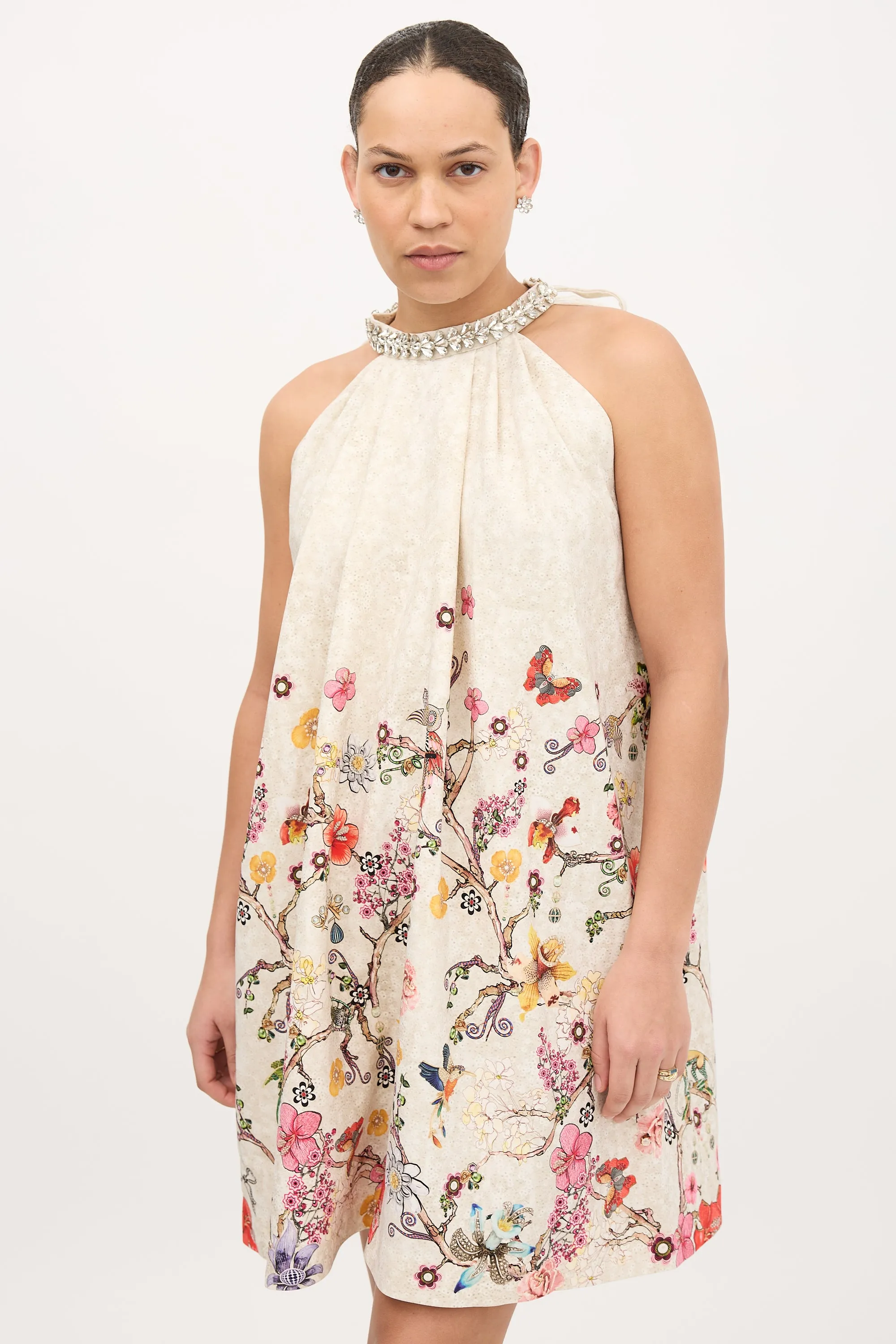 Floral Crystal Dress sold by VSP Consignment product image thumbnail 2