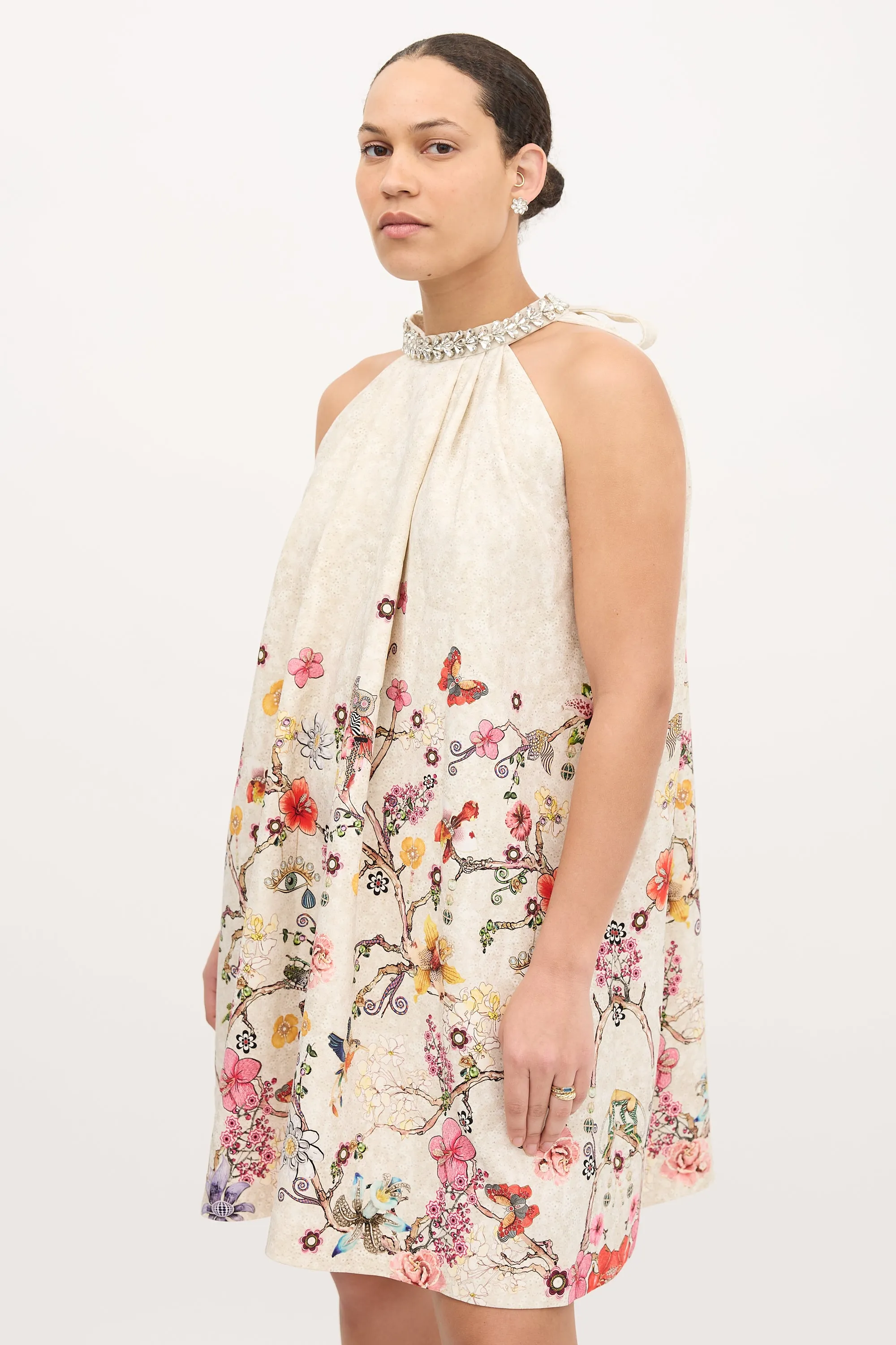 Floral Crystal Dress sold by VSP Consignment product image thumbnail 4