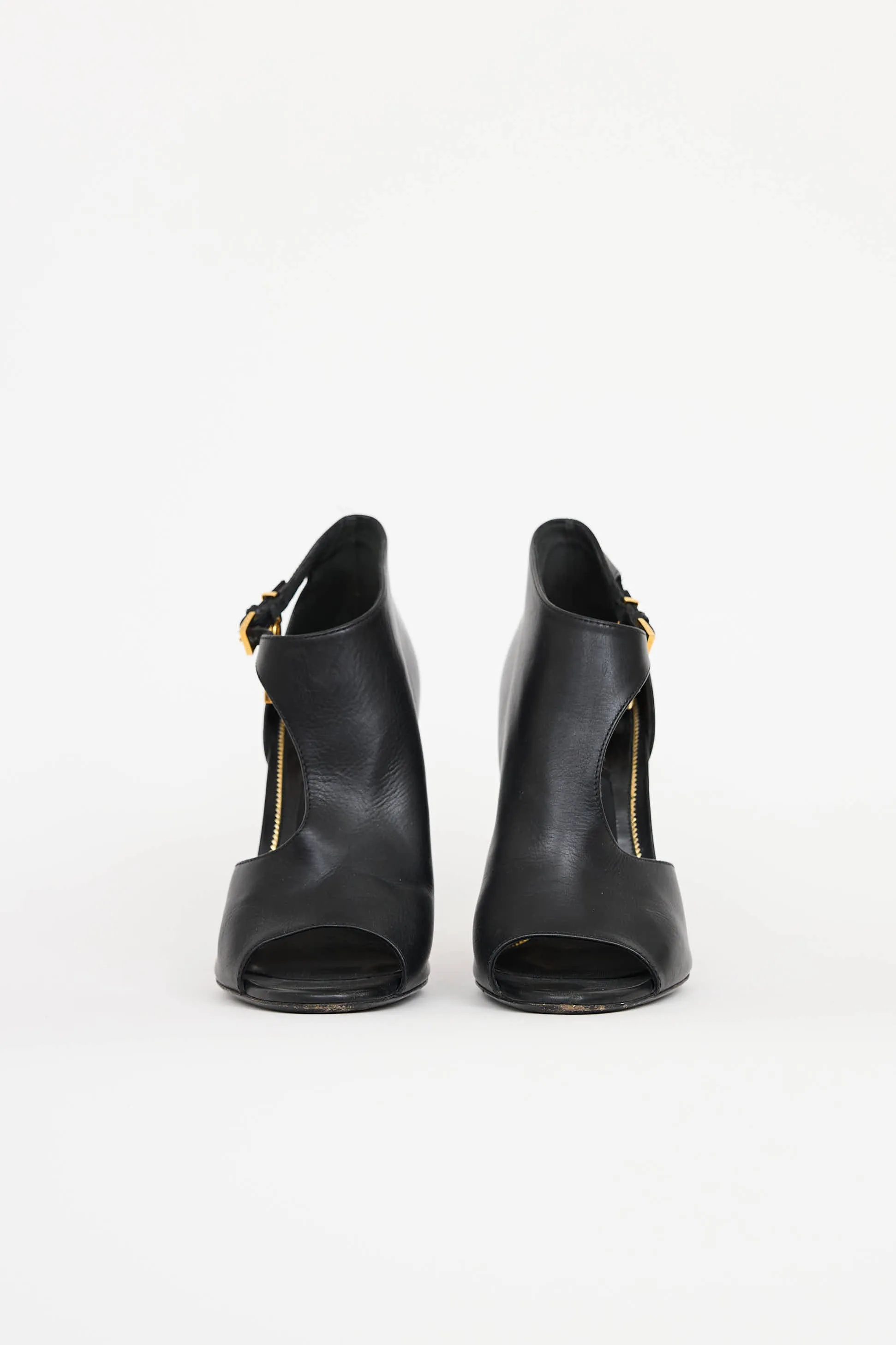 Padlock Peep Toe Heel sold by VSP Consignment product image thumbnail 3
