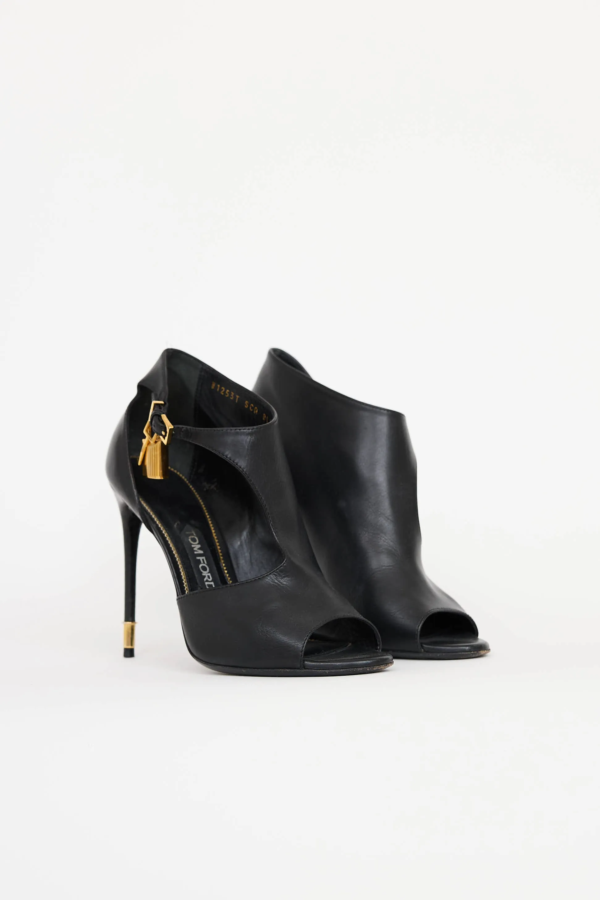 Padlock Peep Toe Heel sold by VSP Consignment product image thumbnail 2