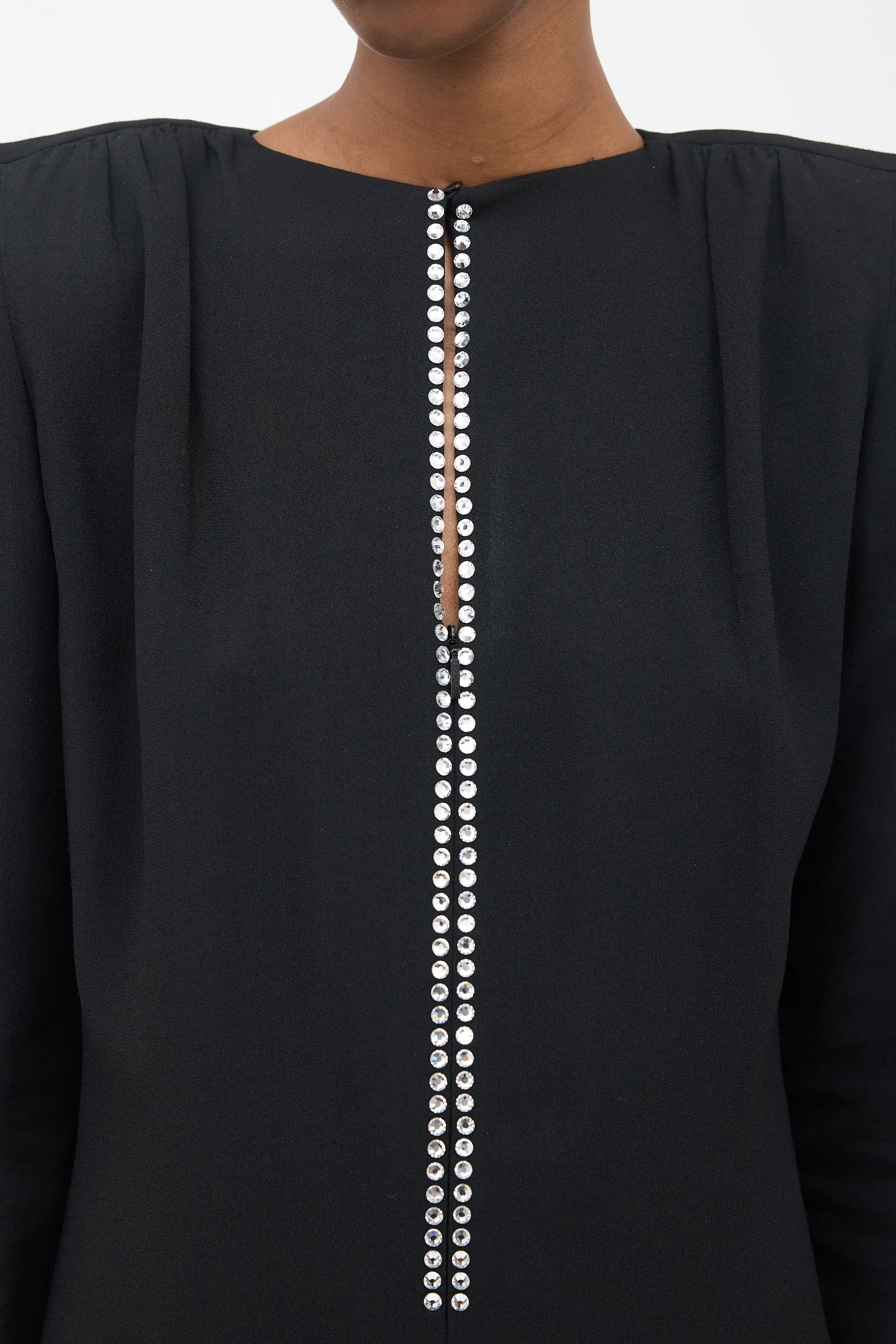 FW 2017 Crepe Mini Dress sold by VSP Consignment product image thumbnail 3