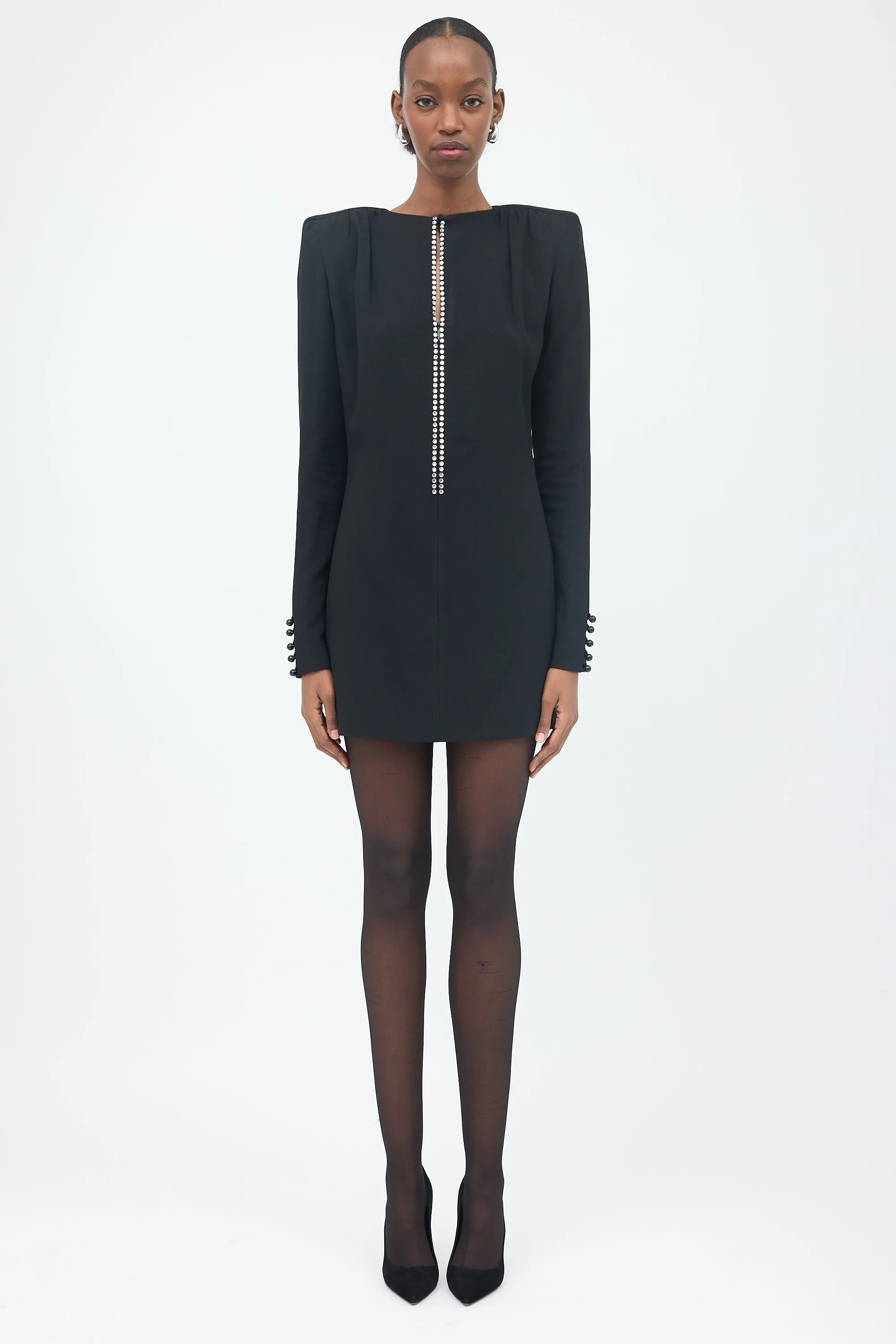 FW 2017 Crepe Mini Dress sold by VSP Consignment product image thumbnail 2