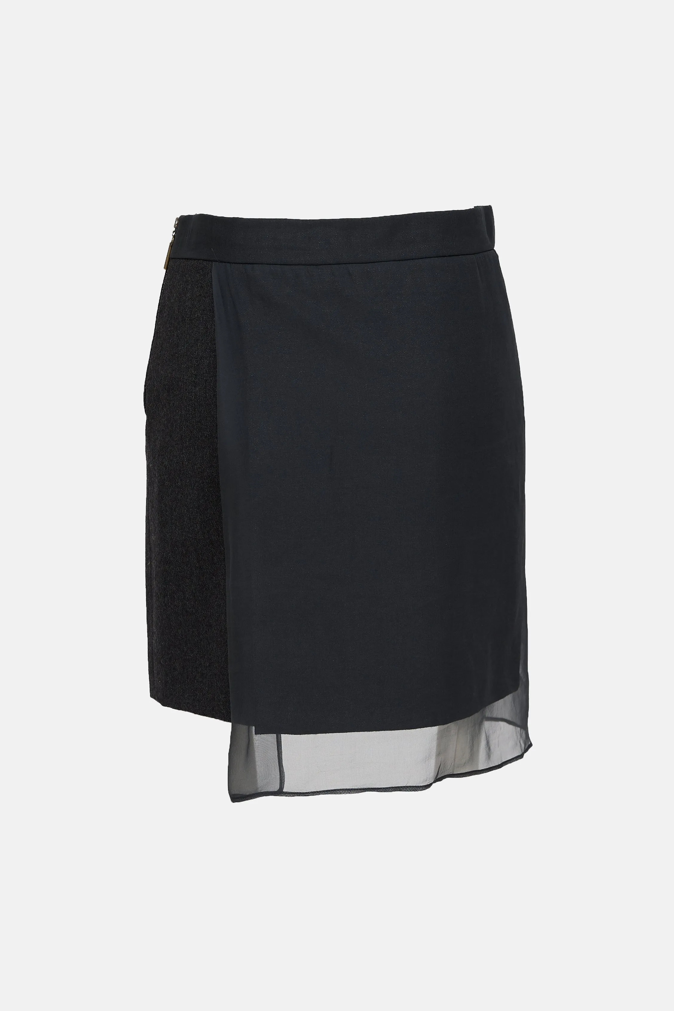 Wool Asymmetrical Skirt sold by VSP Consignment product image thumbnail 2
