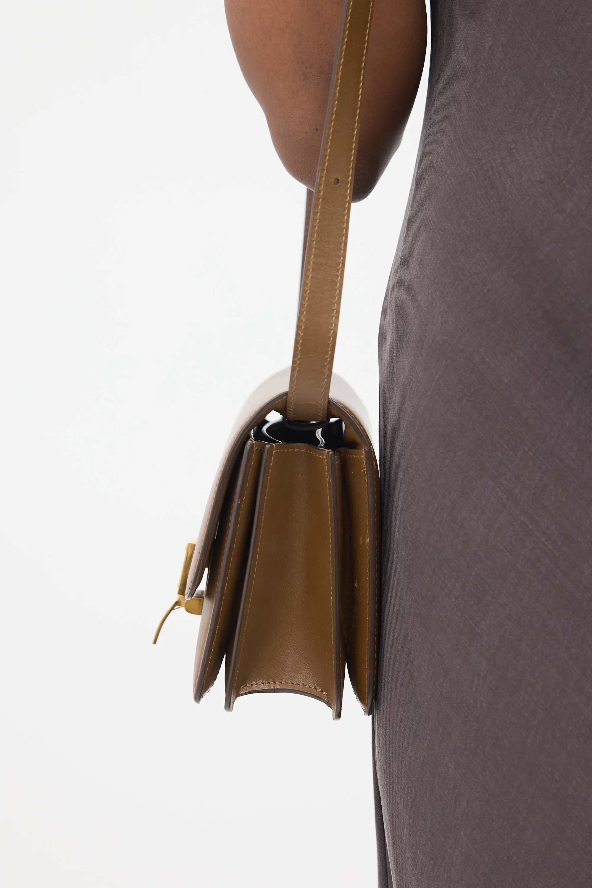 Leather Small Classic Box Bag sold by VSP Consignment product image thumbnail 5