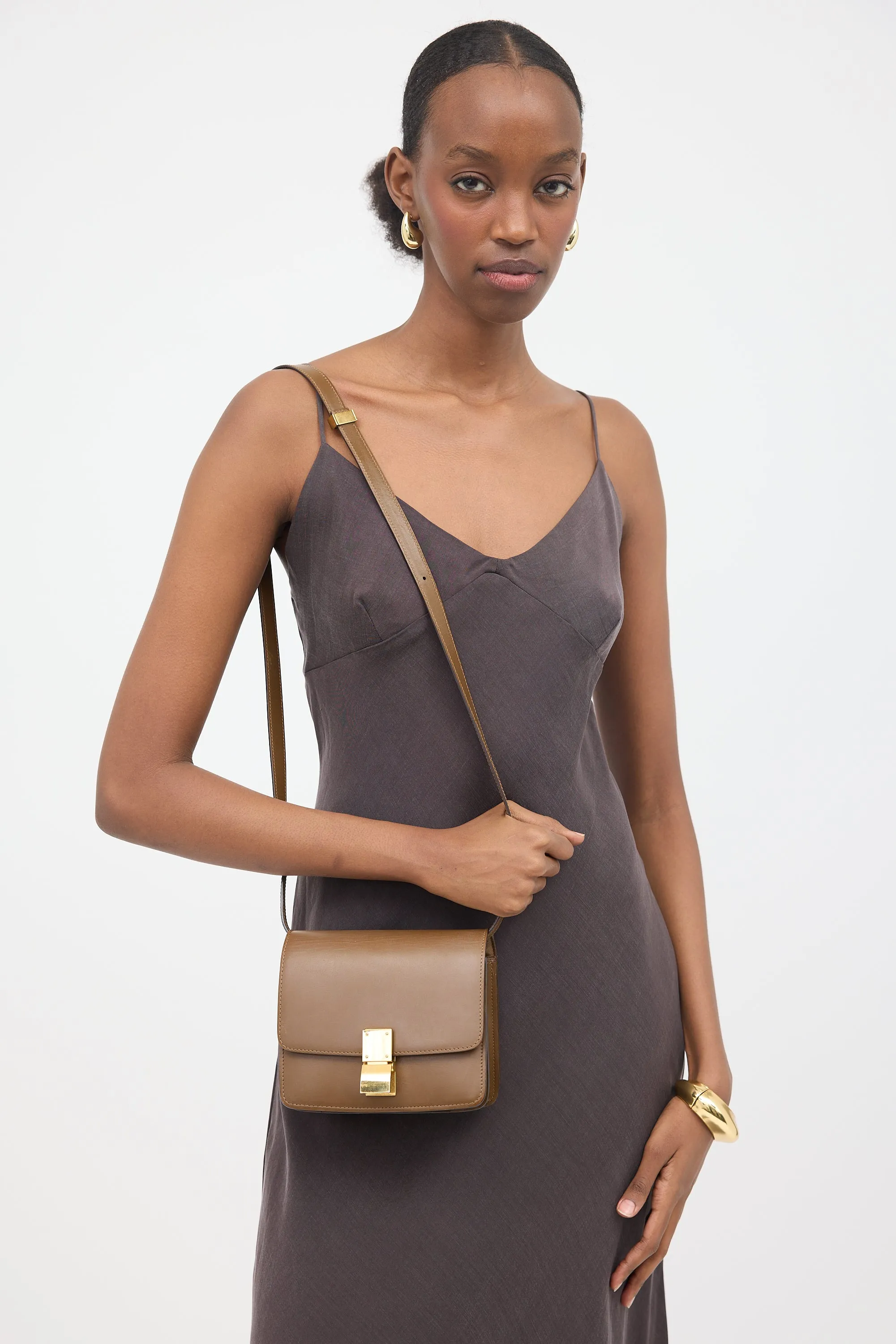 Leather Small Classic Box Bag sold by VSP Consignment product image thumbnail 2