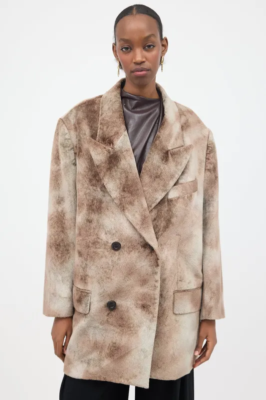 Velour Oversized Blazer sold by VSP Consignment