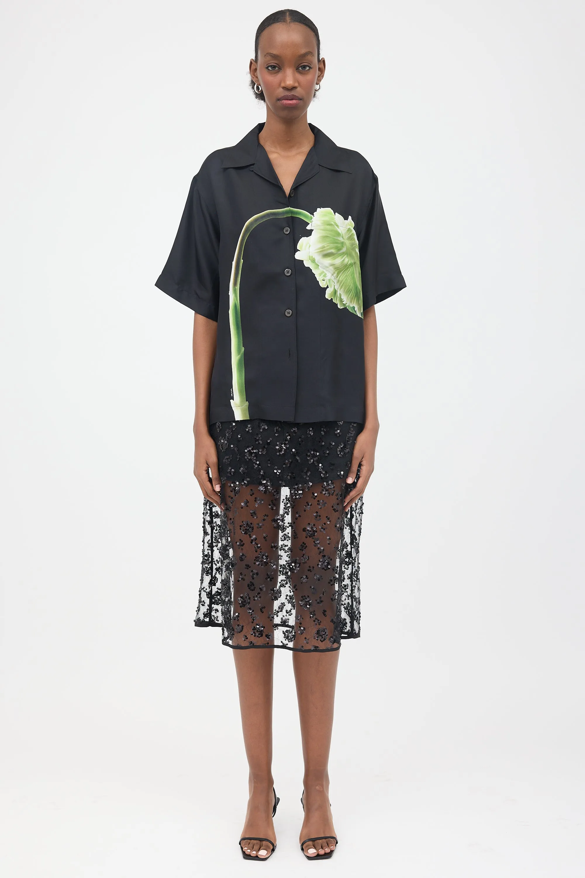 2023 Silk Flower Shirt sold by VSP Consignment product image thumbnail 2