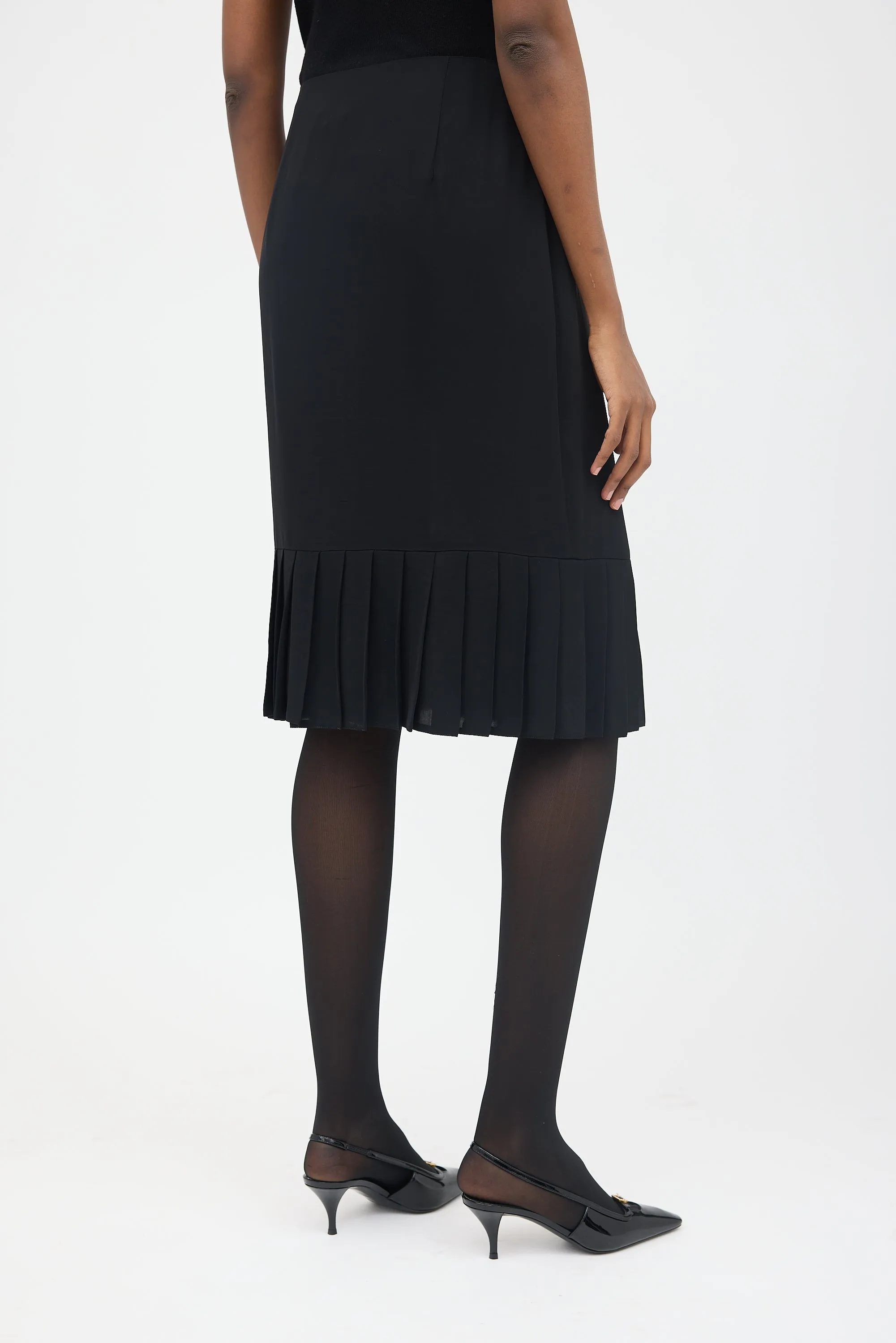 2011 Pleated Midi Skirt sold by VSP Consignment product image thumbnail 4