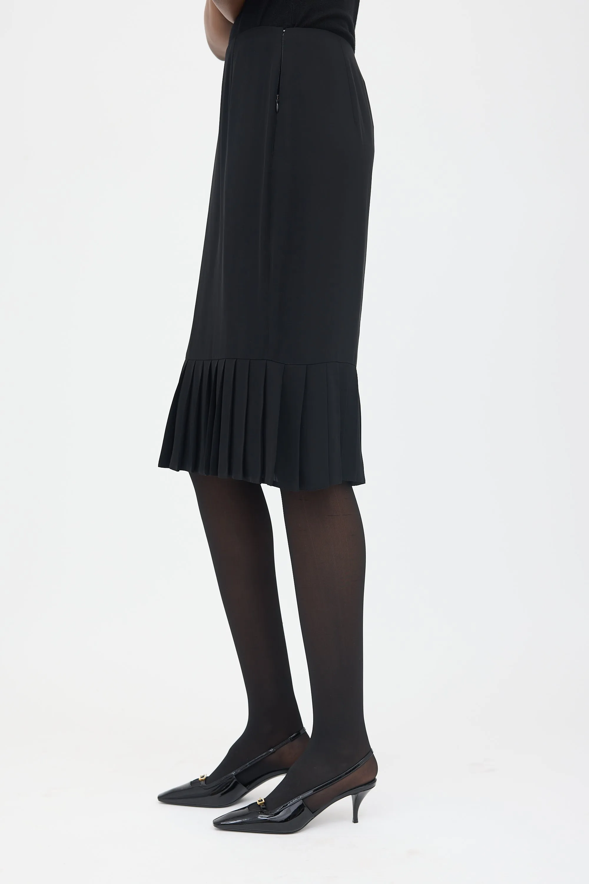 2011 Pleated Midi Skirt sold by VSP Consignment product image thumbnail 3