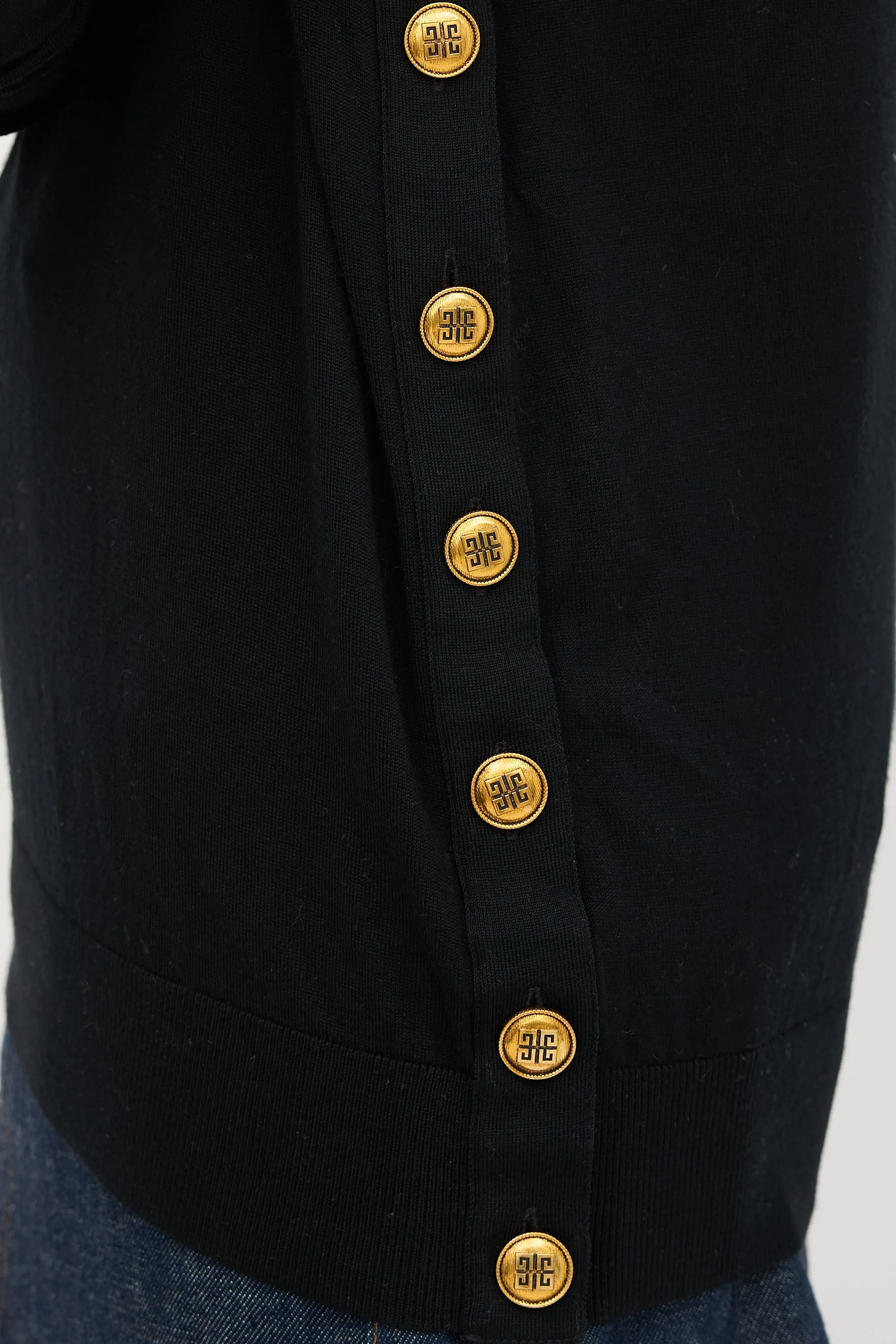 Wool & Silk Knit Top sold by VSP Consignment product image thumbnail 2