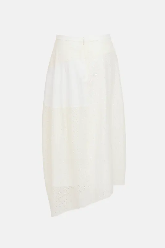 Cotton Eyelet Skirt sold by VSP Consignment