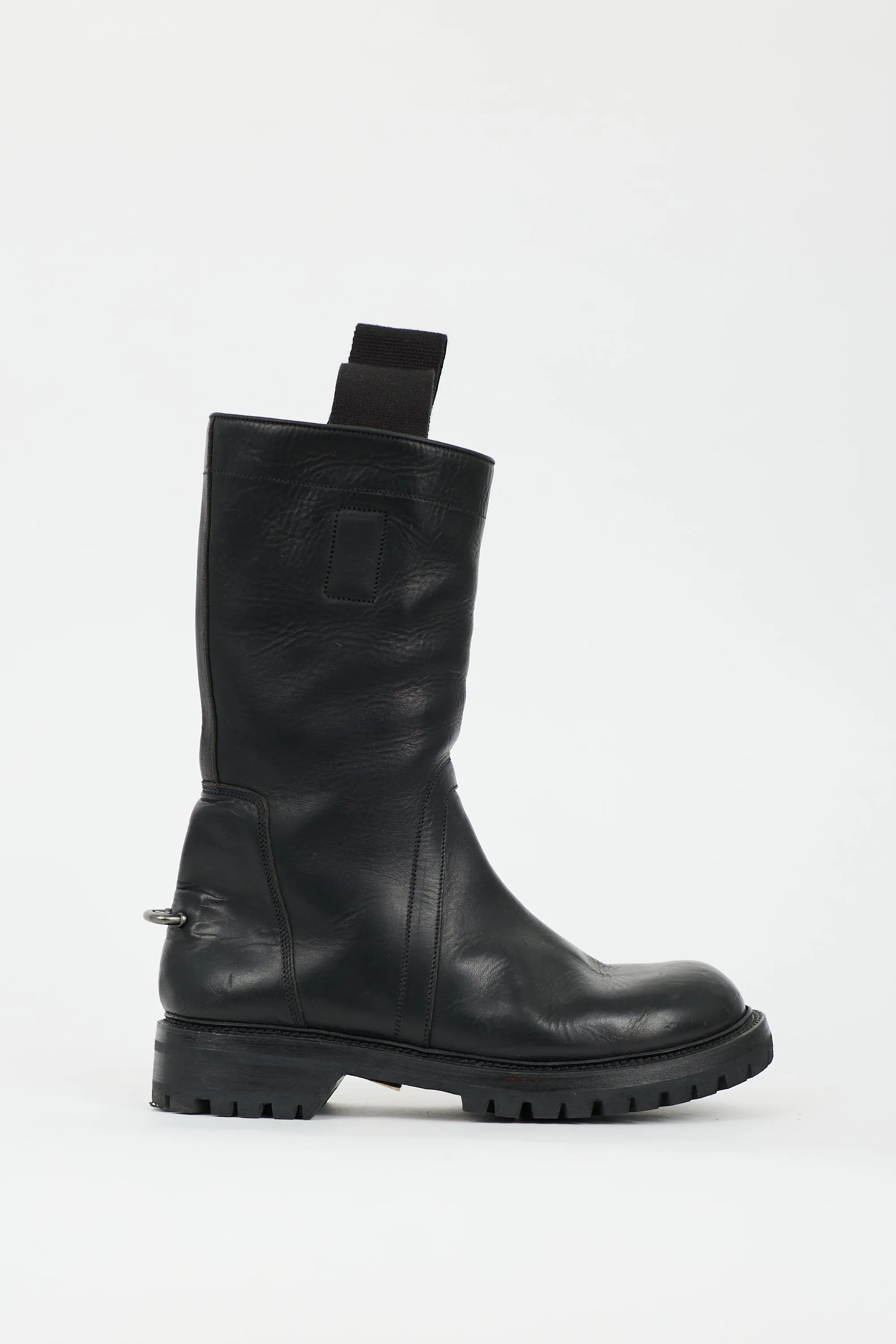 Leather Tall Boot sold by VSP Consignment